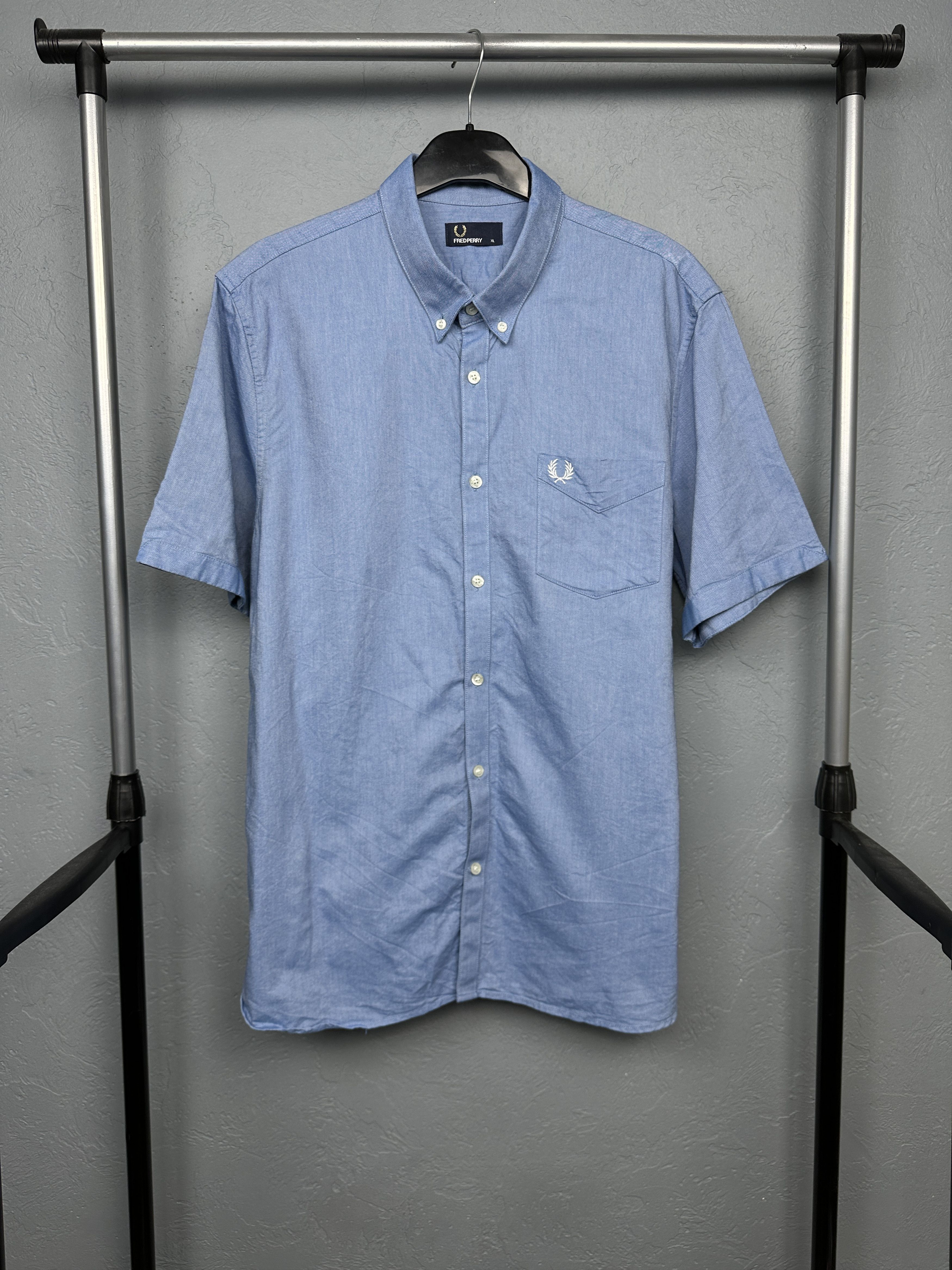 Fred Perry Fred Perry Mens Short Sleeve Shirt Size US XL / EU 56 / 4 - 1 Thumbnail