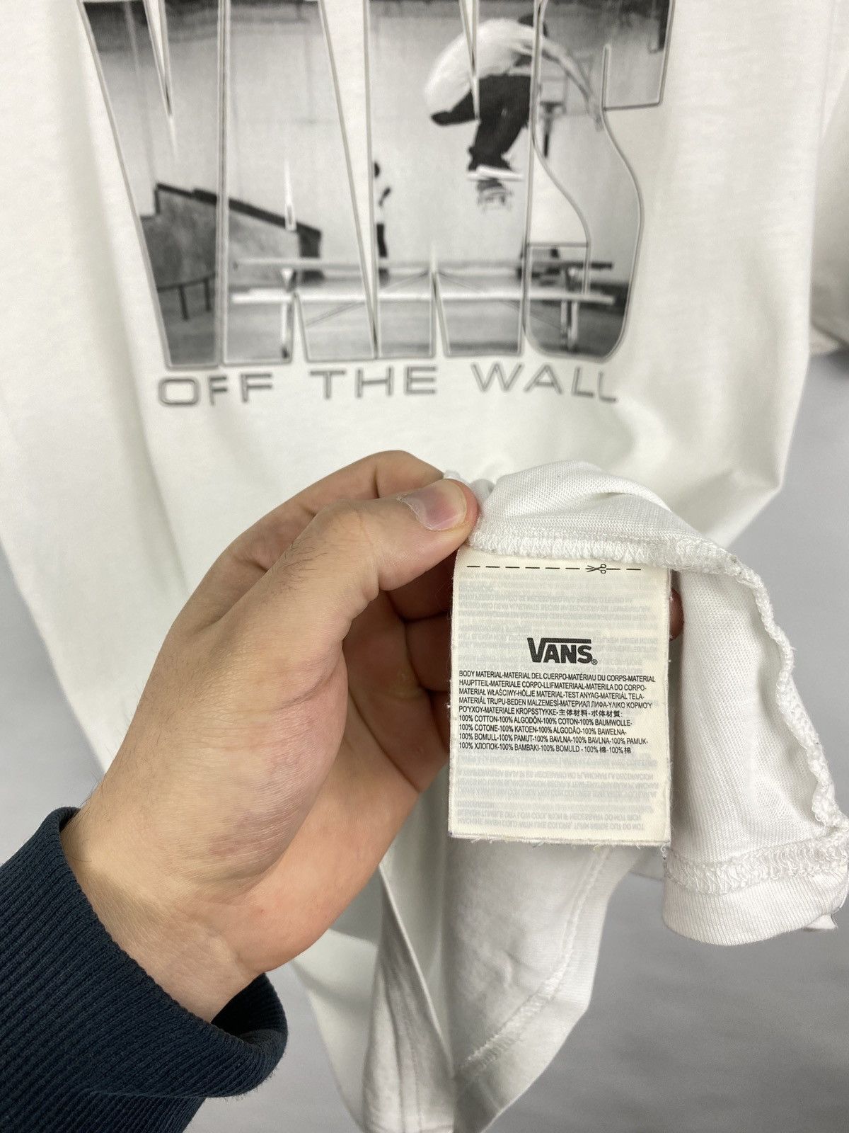 Vans × Vintage 🇺🇸 🛹 Y2K Vans Skateboarding T-Shirt Rare Retro Hype Size US M / EU 48-50 / 2 - 7 Thumbnail