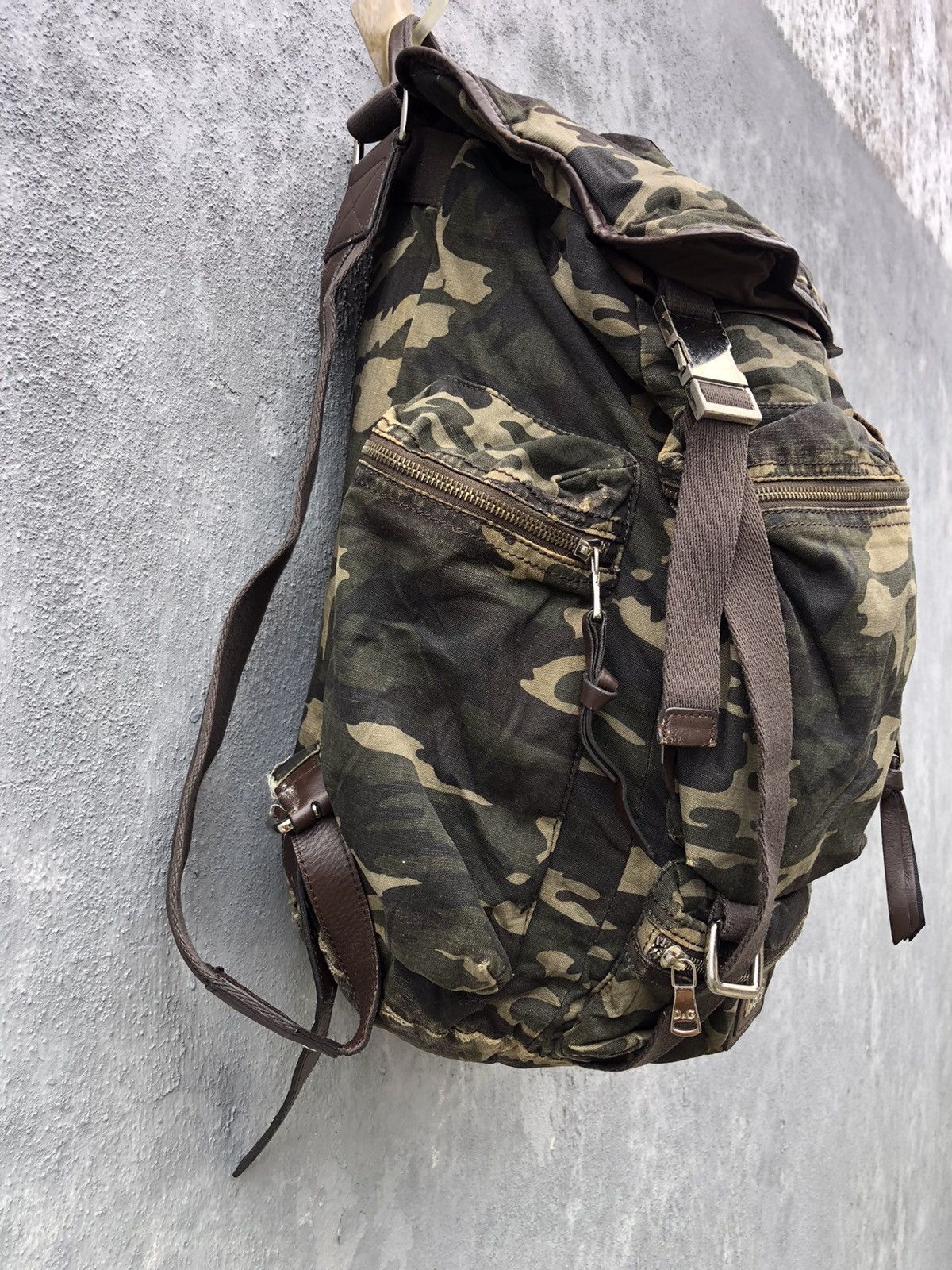 Dolce & Gabbana Dolce & Gabbana Camo Hunting Pocket Style Backpack Size ONE SIZE - 7 Thumbnail