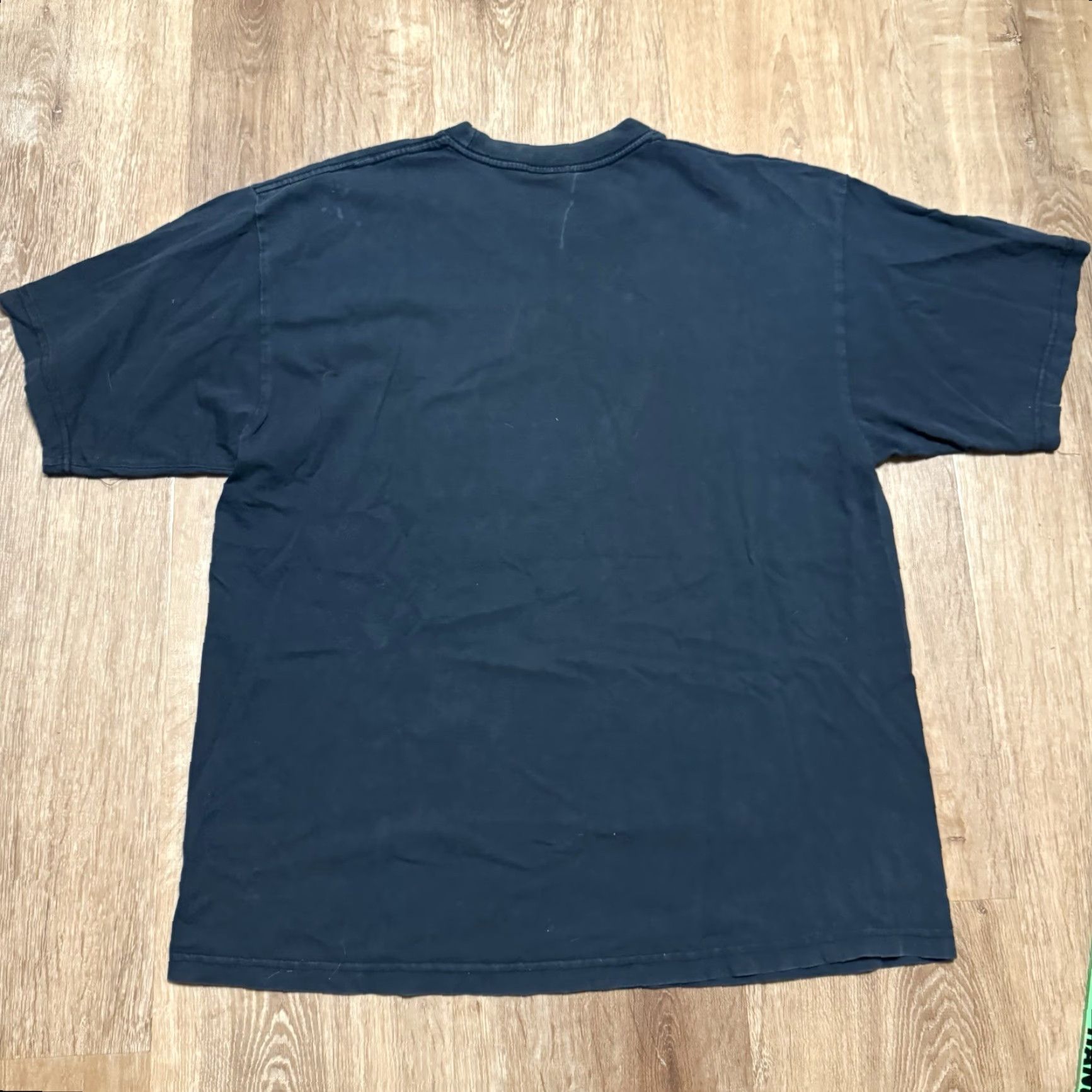 Vintage VINTAGE 90s Korn Cross Knife Graphic Band T-Shirt Faded Black Mens XL Size US XL / EU 56 / 4 - 2 Thumbnail