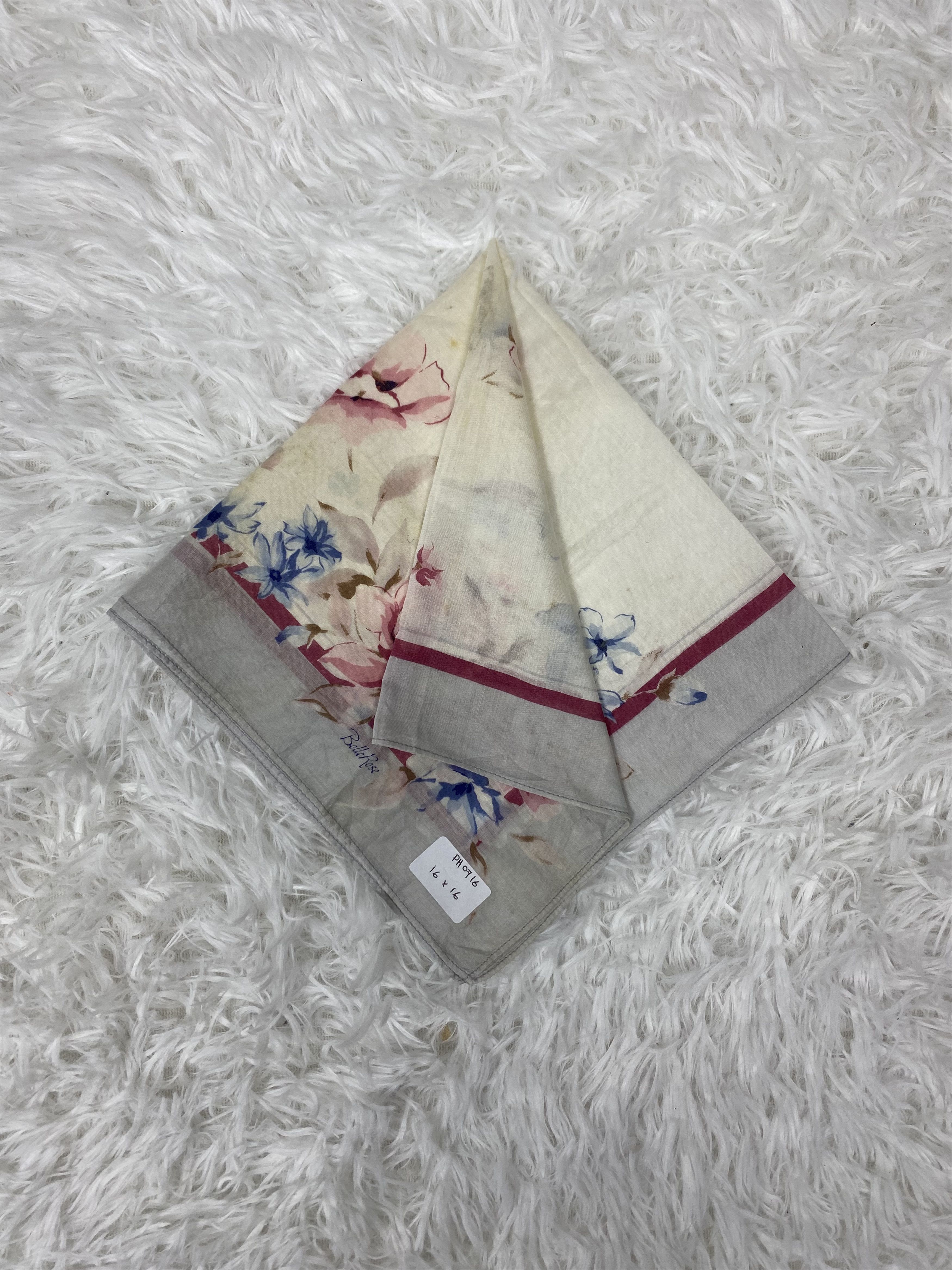 Bellerose × Vintage Vintage Bellerose Handkerchief Neckerchief PH0716 Size ONE SIZE - 1 Thumbnail