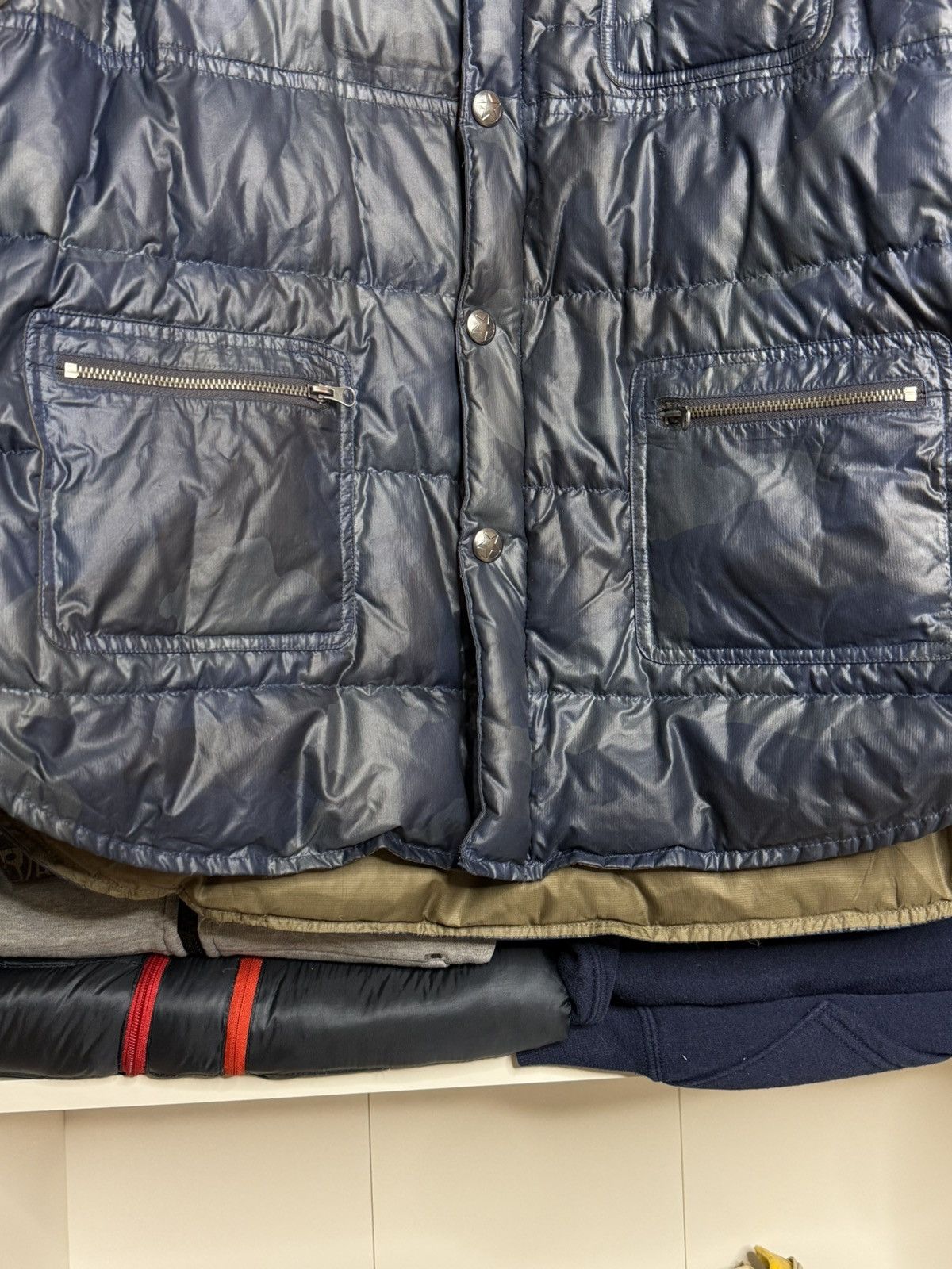 JET SET Jet Set St.Moritz 2in1 Camo Navy Blue Down jacket size 5 Size US L / EU 52-54 / 3 - 10 Thumbnail
