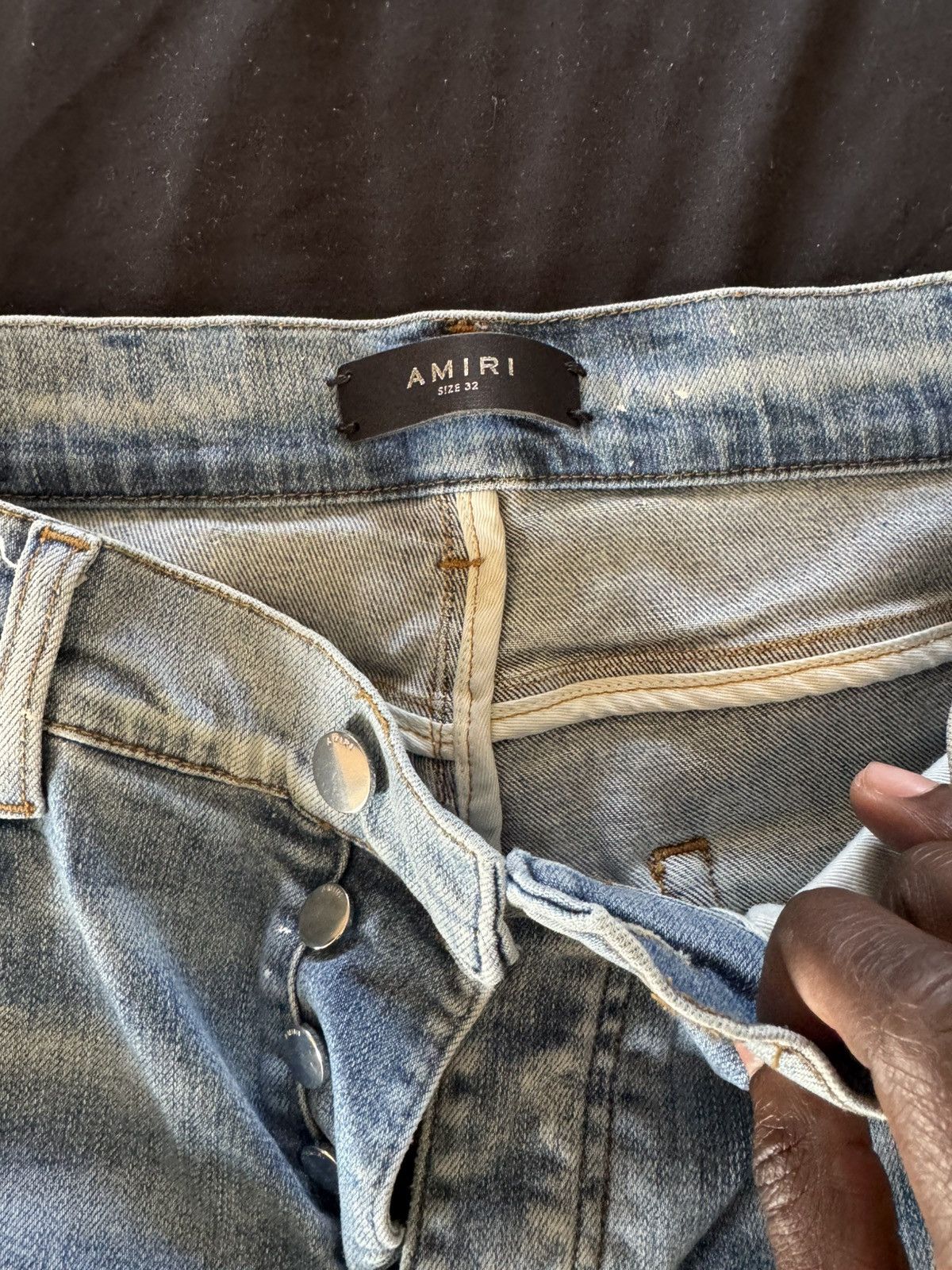 Amiri Amiri paint splatter denim Size US 32 / EU 48 - 3 Thumbnail