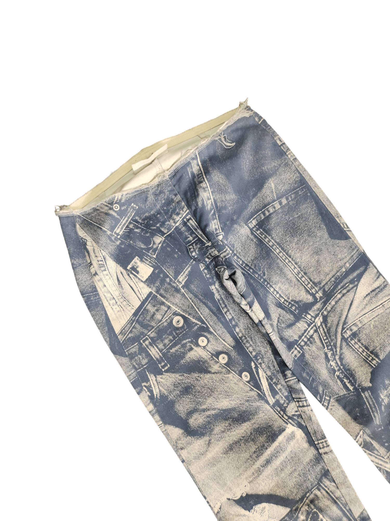 Maison Margiela Rare Vintage Maison Margiela Printed Skinny Pants Size 27" / US 4 / IT 40 - 5 Thumbnail