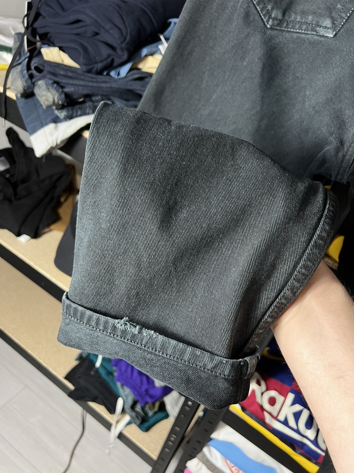 Calvin Klein Calvin Klein Jeans Men’s Vintage Black Denim Pants Easy Fit Size US 32 / EU 48 - 6 Thumbnail