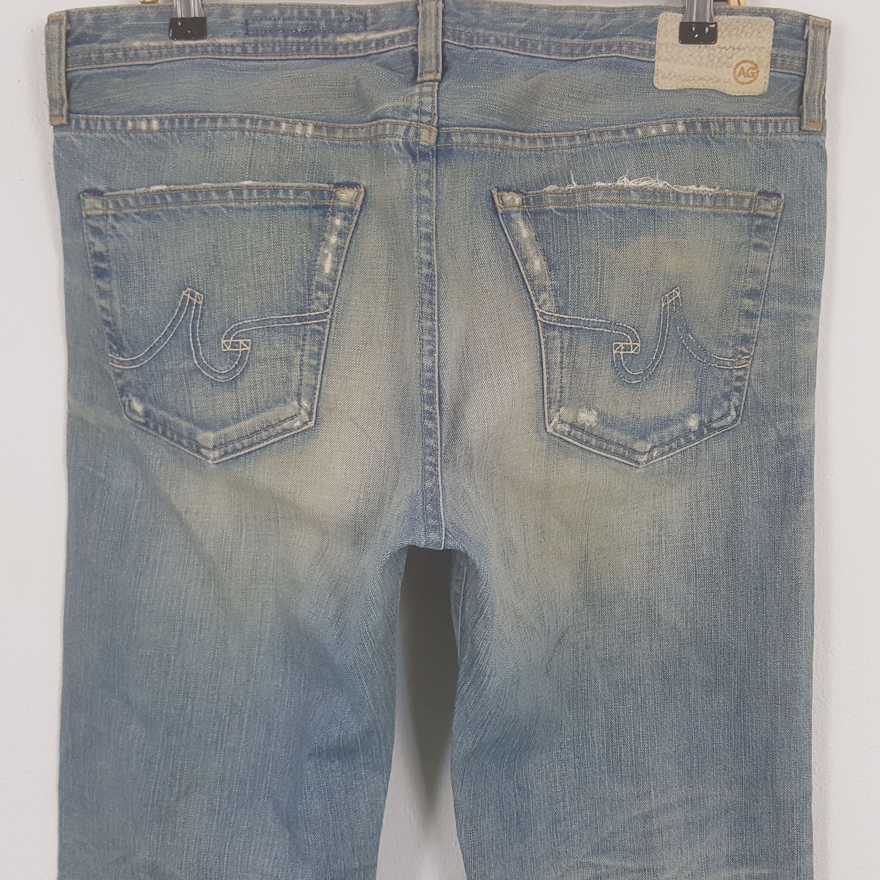 AG Adriano Goldschmied Vintage Adriano Goldschmied American Distressed Style Jeans Size US 36 / EU 52 - 5 Thumbnail