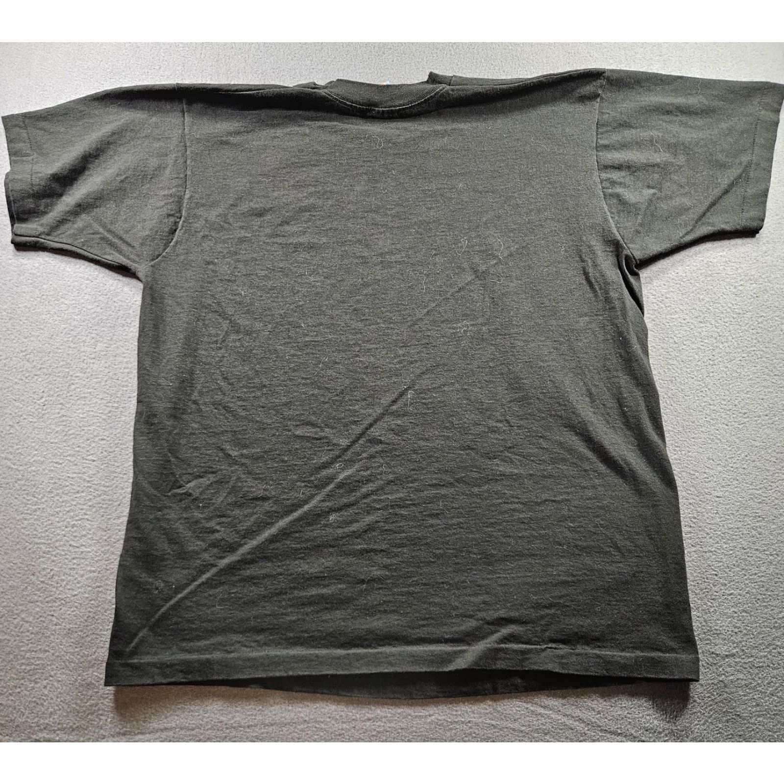 Fruit Of The Loom VINTAGE Detroit Grand Prix 1988 Shirt Mens XL Black Racing Cars Event Graphic Print Crew Neck Short Sleeve Cotton Made in USA 80s Size US XL / EU 56 / 4 - 7 Thumbnail