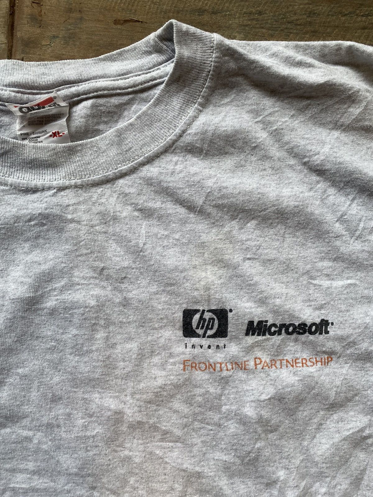 Microsoft × Vintage Vintage Microsoft T shirt Size US XL / EU 56 / 4 - 4 Thumbnail