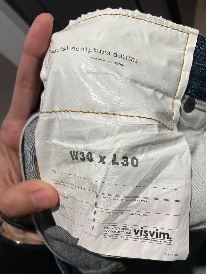 Visvim visvim size w30l30 Washed Jeans 2503-Nextarrow Size US 30 / EU 46 - 3 Thumbnail
