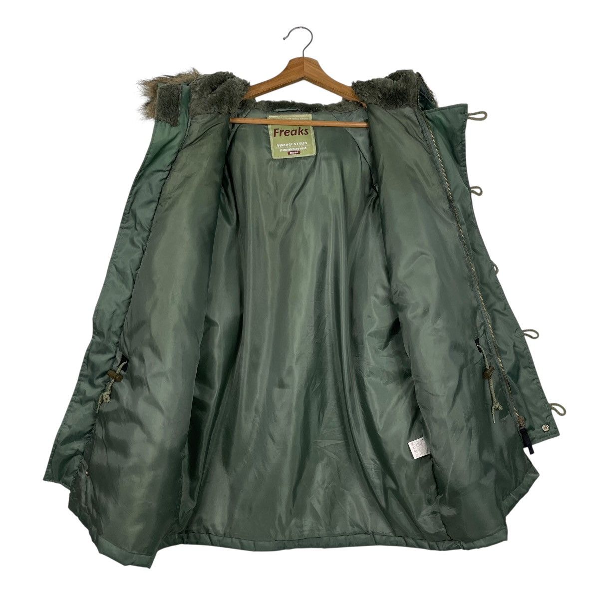 Japanese Brand Japanese Brand Freak Military Hooded Parka Jacket Size US M / EU 48-50 / 2 - 12 Thumbnail