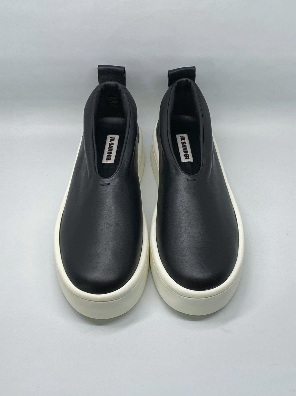 Jil Sander Jil Sander 38MM Leather Platform Slip-On Sneakers size 41 Size US 11 / IT 41 - 2 Thumbnail