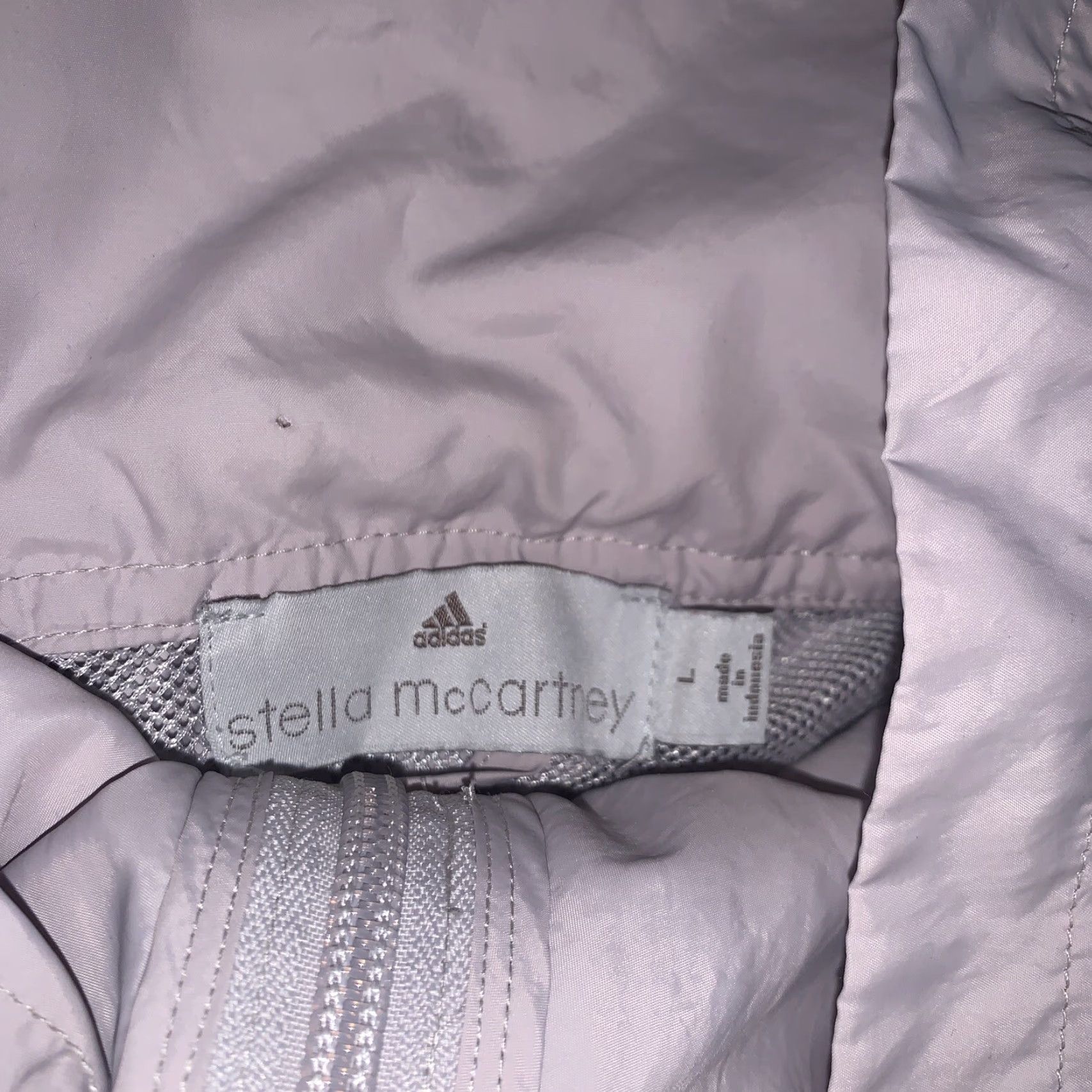 Adidas by Stella McCartney Run Blossom Jacket Women L Multicolor Windbreaker