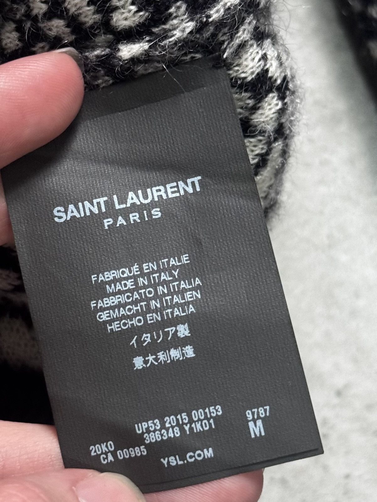 Saint Laurent Paris saint laurent cardigan Size US M / EU 48-50 / 2 - 4 Thumbnail