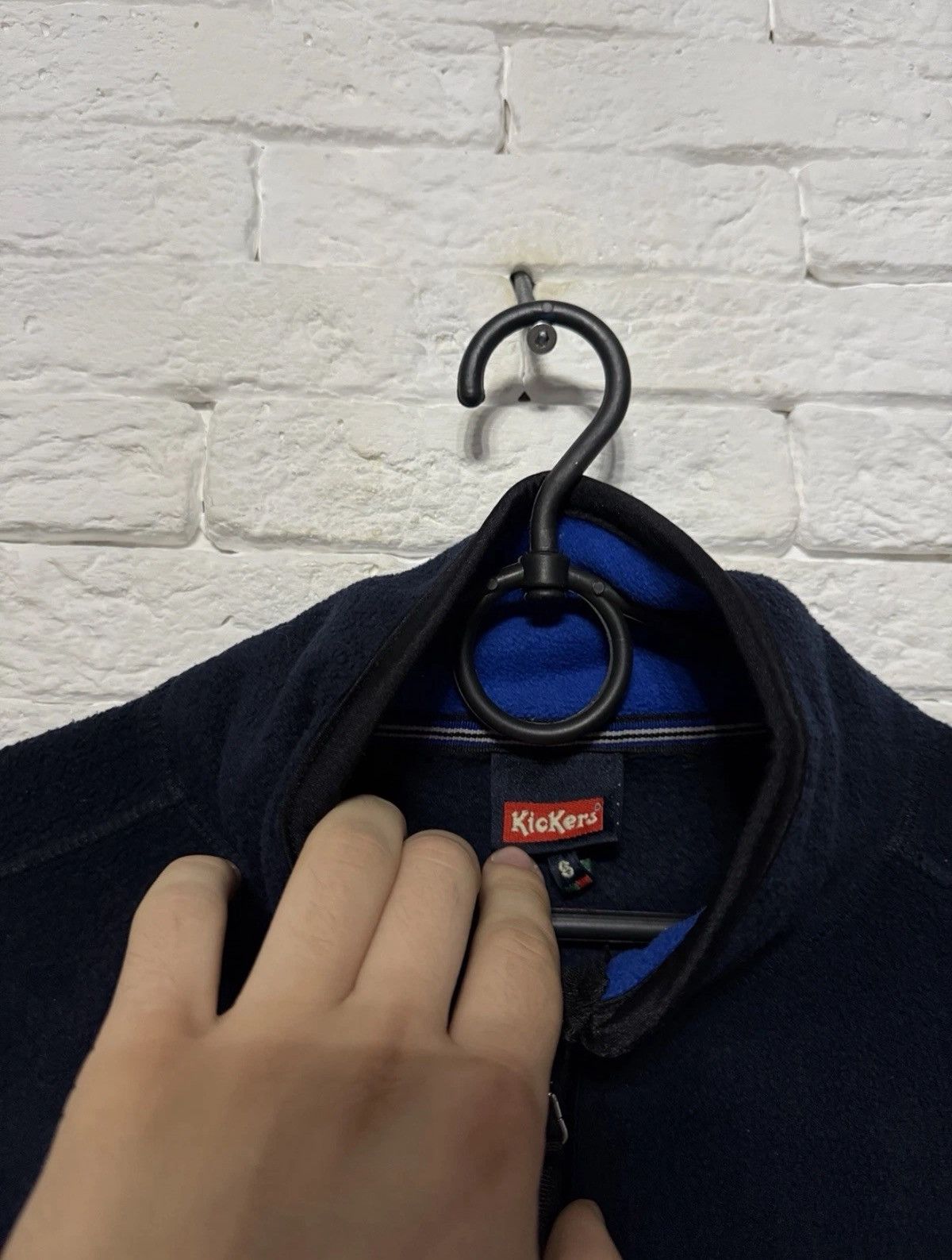 Kickers Vintage 90`s Kickers Fleece Full Zip Jacket Sz S Size US S / EU 44-46 / 1 - 3 Thumbnail