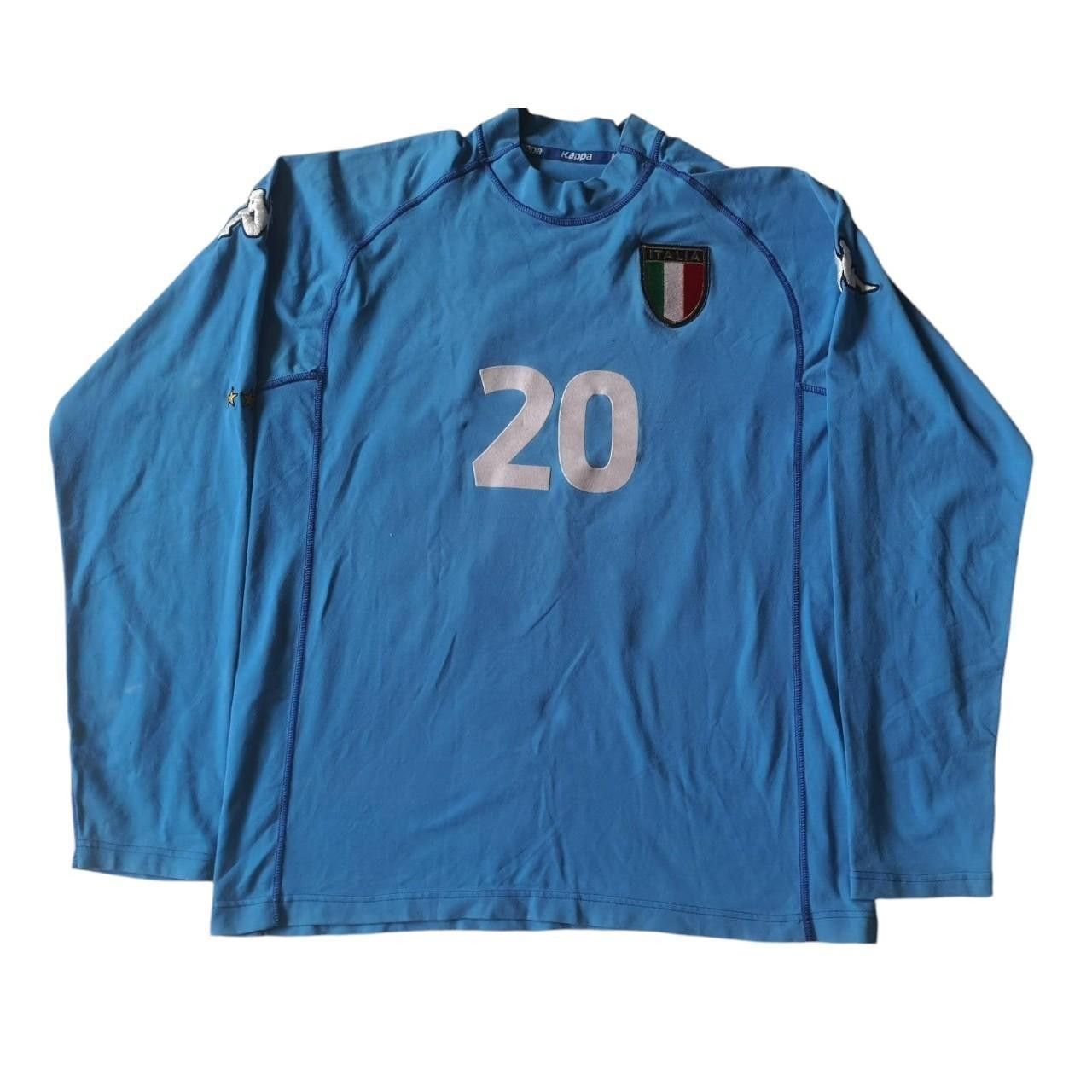 Kappa Jersey Totti Italy Soccer 2000/01 Kappa Vintage Size US L / EU 52-54 / 3 - 2 Thumbnail