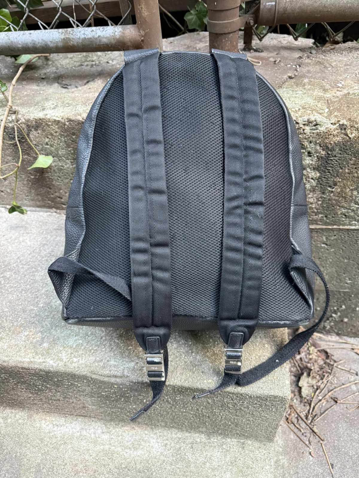 Fendi Fendi Leather Monster Backpack Size ONE SIZE - 3 Thumbnail