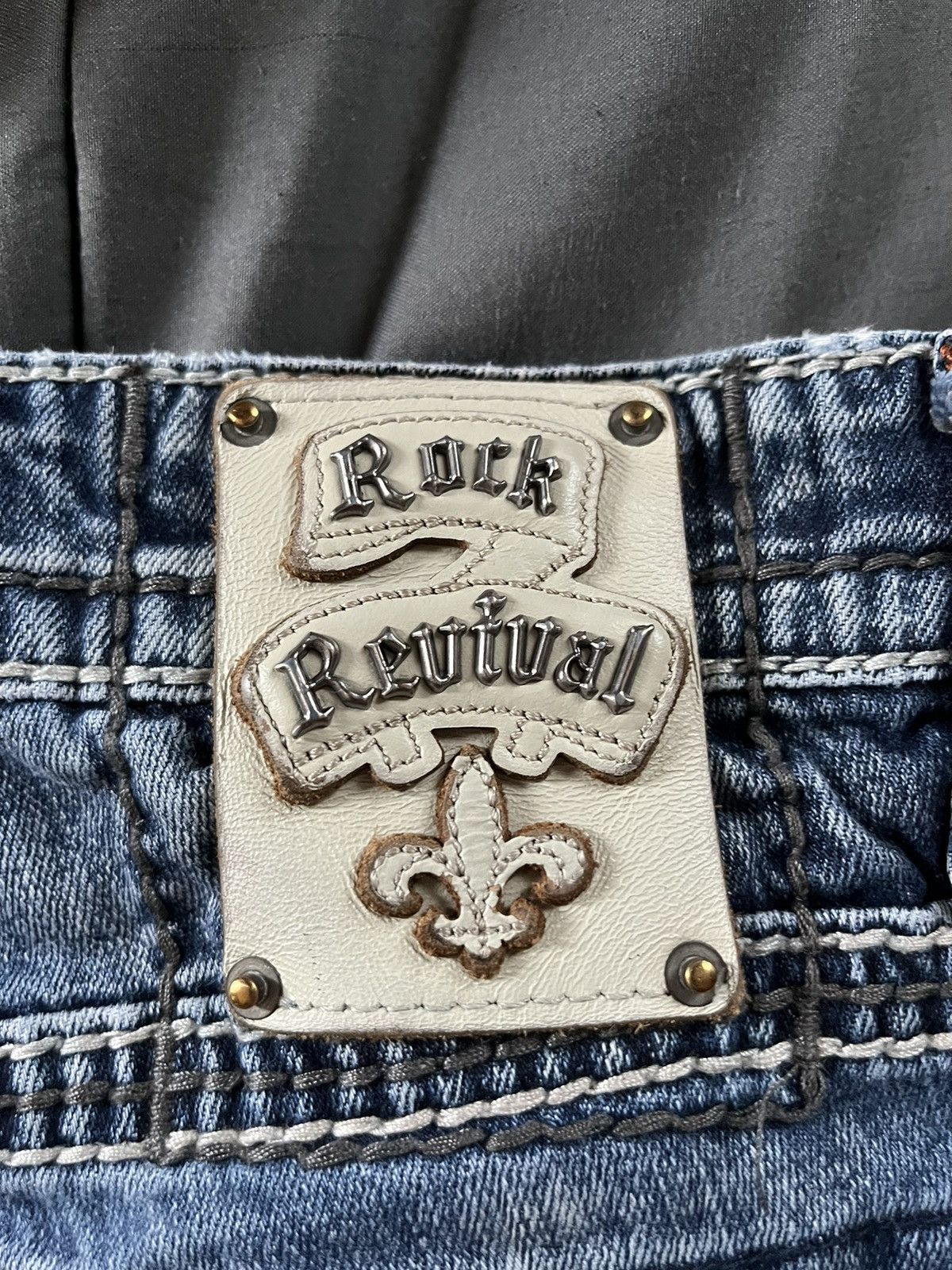 Rock Revival Rock Revival Studded Jean sz 32 Size US 32 / EU 48 - 7 Thumbnail