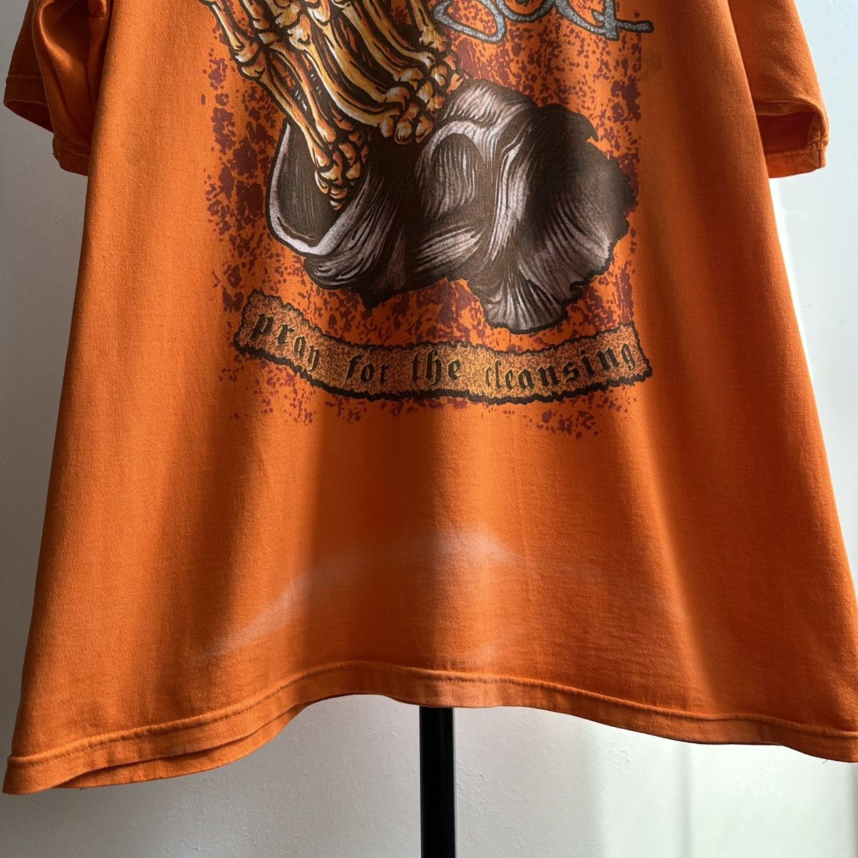 Band Tees × Vintage VINTAGE Y2K LAMB OF GOD METAL BAND TEE Size US XL / EU 56 / 4 - 8 Thumbnail