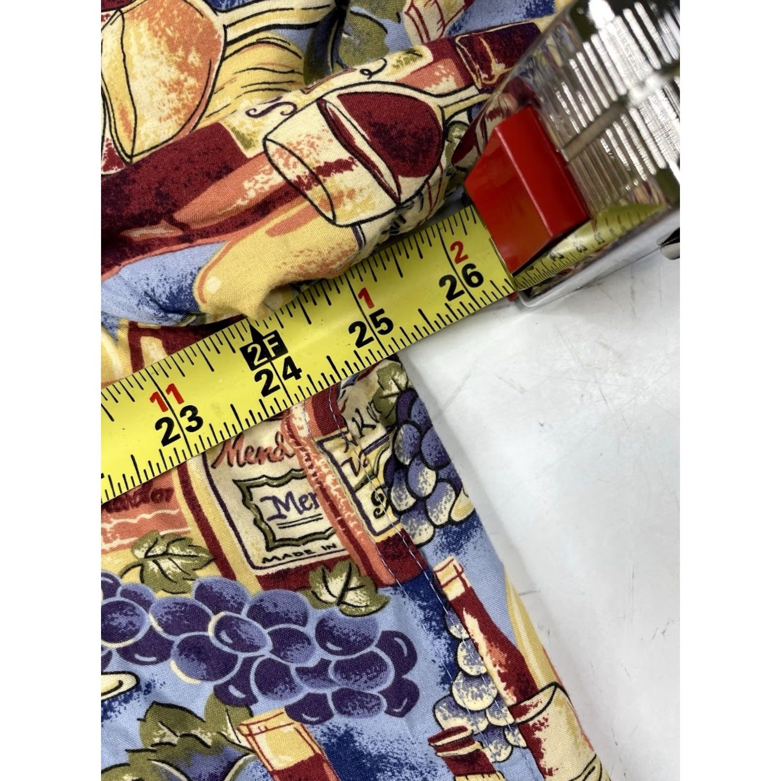 Reyn Spooner Reyn Spooner Hawaiian Shirt Large Men's Button-Up Short Sleeve Multicolor Orange County Wine Society Wines Vineyards Theme Hawaiian Size US L / EU 52-54 / 3 - 5 Thumbnail