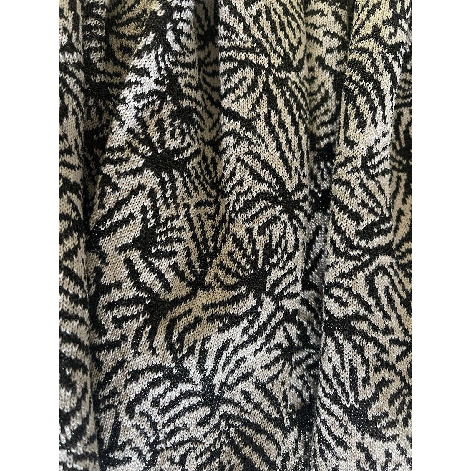Other Thierry Colson Wool Mini Skirt Black Cream Pleated Small Size 27" / US 4 / IT 40 - 10 Thumbnail