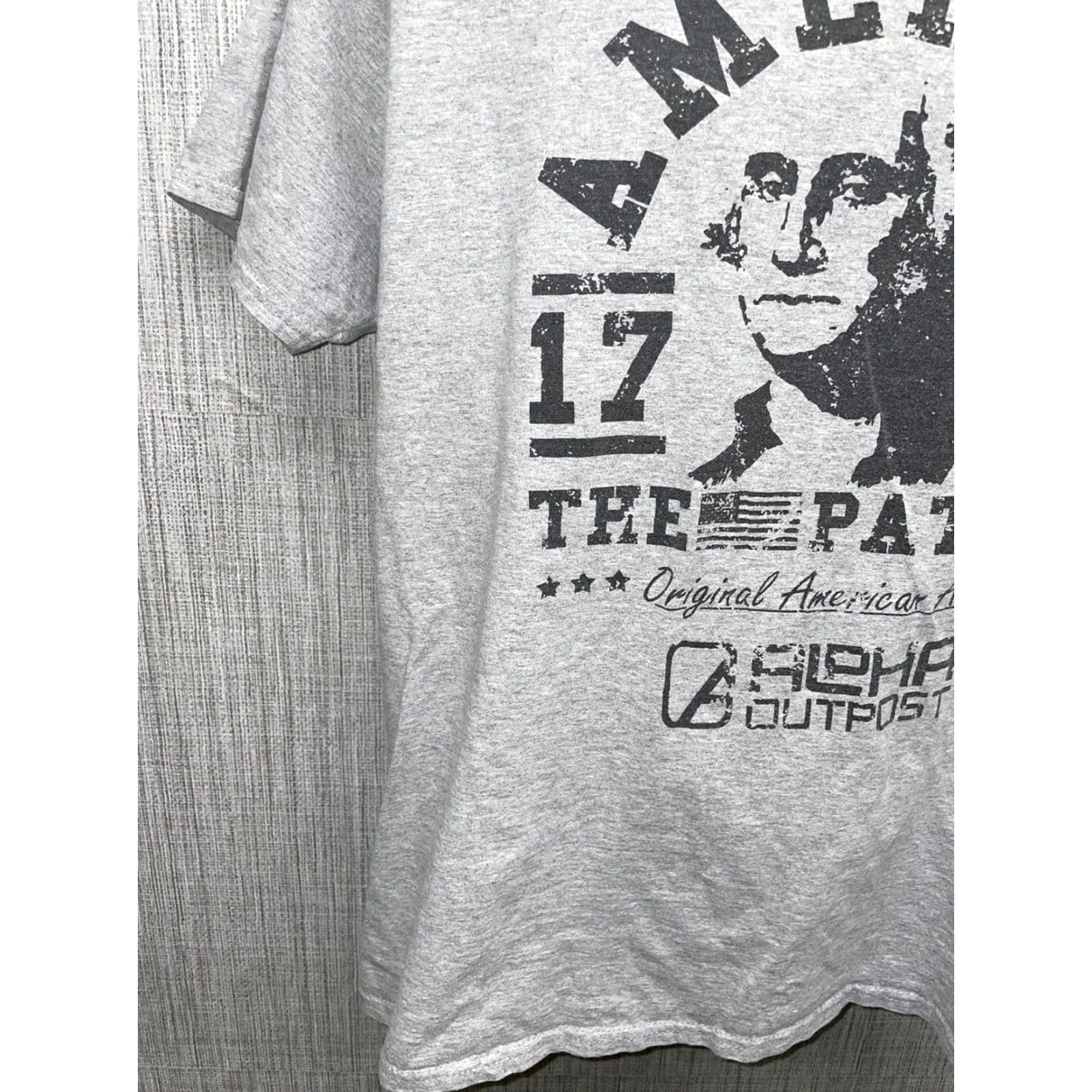 George Grunt Style T-Shirt Mens Adult Large Gray 100% Cotton Graphic Size US L / EU 52-54 / 3 - 3 Thumbnail