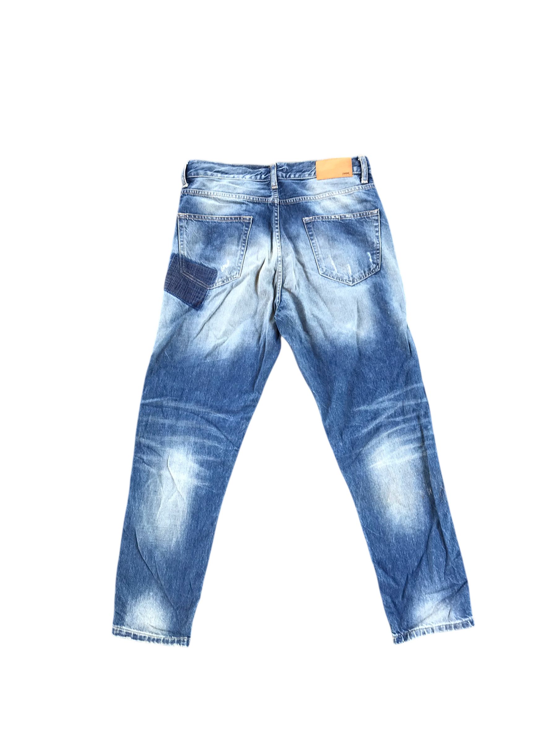 Tornado Mart Patchwork ZMDC Distressed denim-Size 32-if six was Nine Size US 32 / EU 48 - 6 Thumbnail