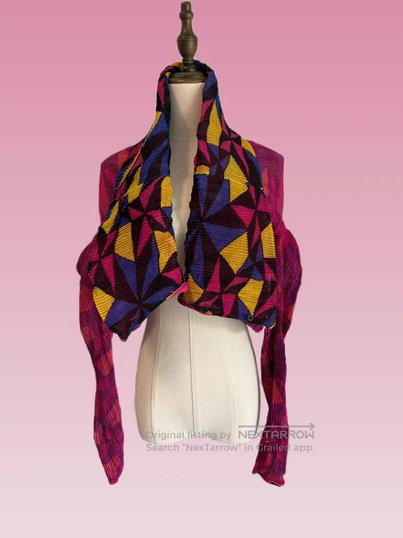 Issey Miyake Issey Miyake Kaleidoscope Double Sided Wicker Top Size M / US 6-8 / IT 42-44 - 1 Thumbnail