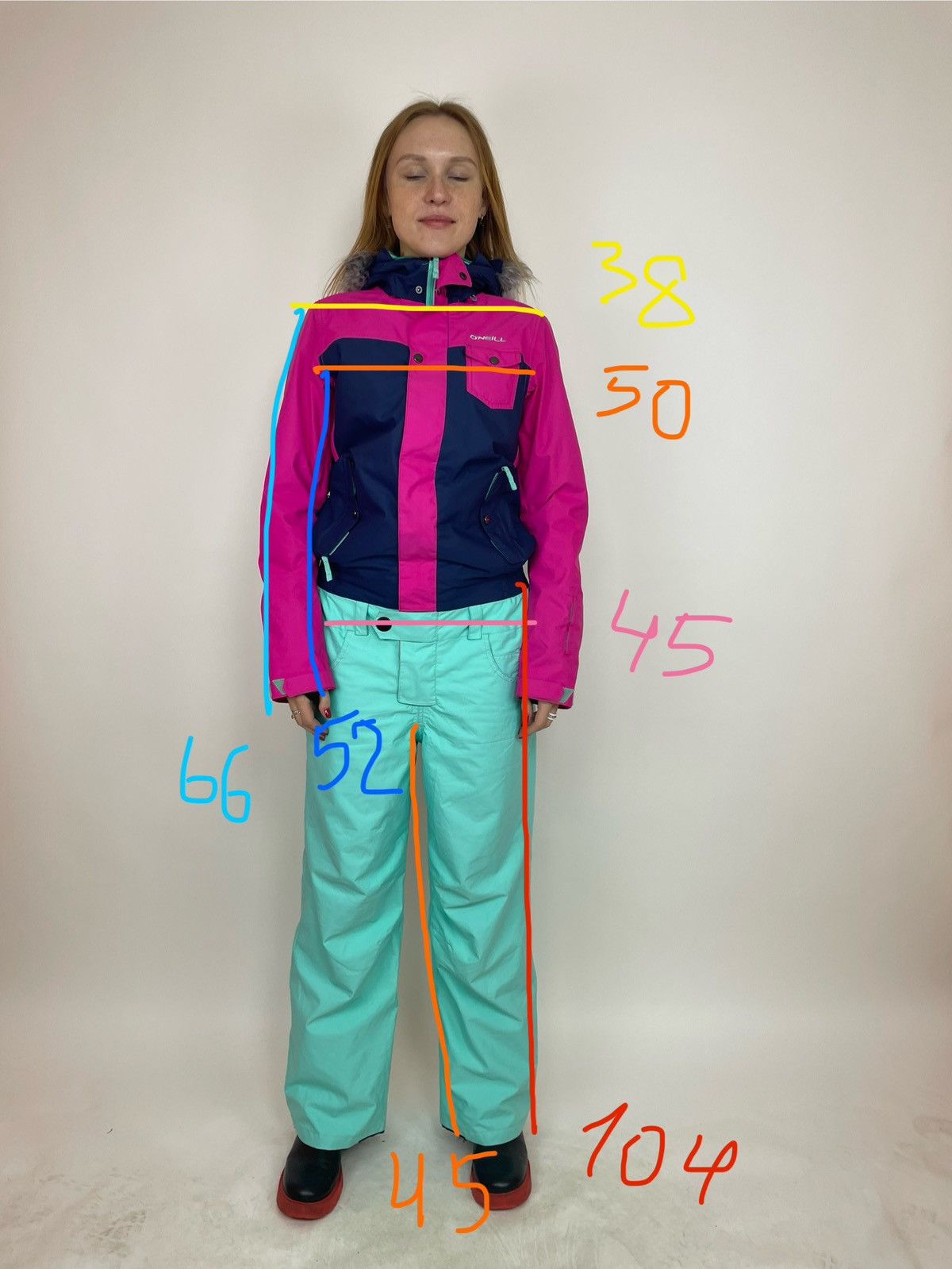 O'Neill ONEILL SKI Suit Freedom series Womens size M Size 28" / US 6 / IT 42 - 20 Thumbnail