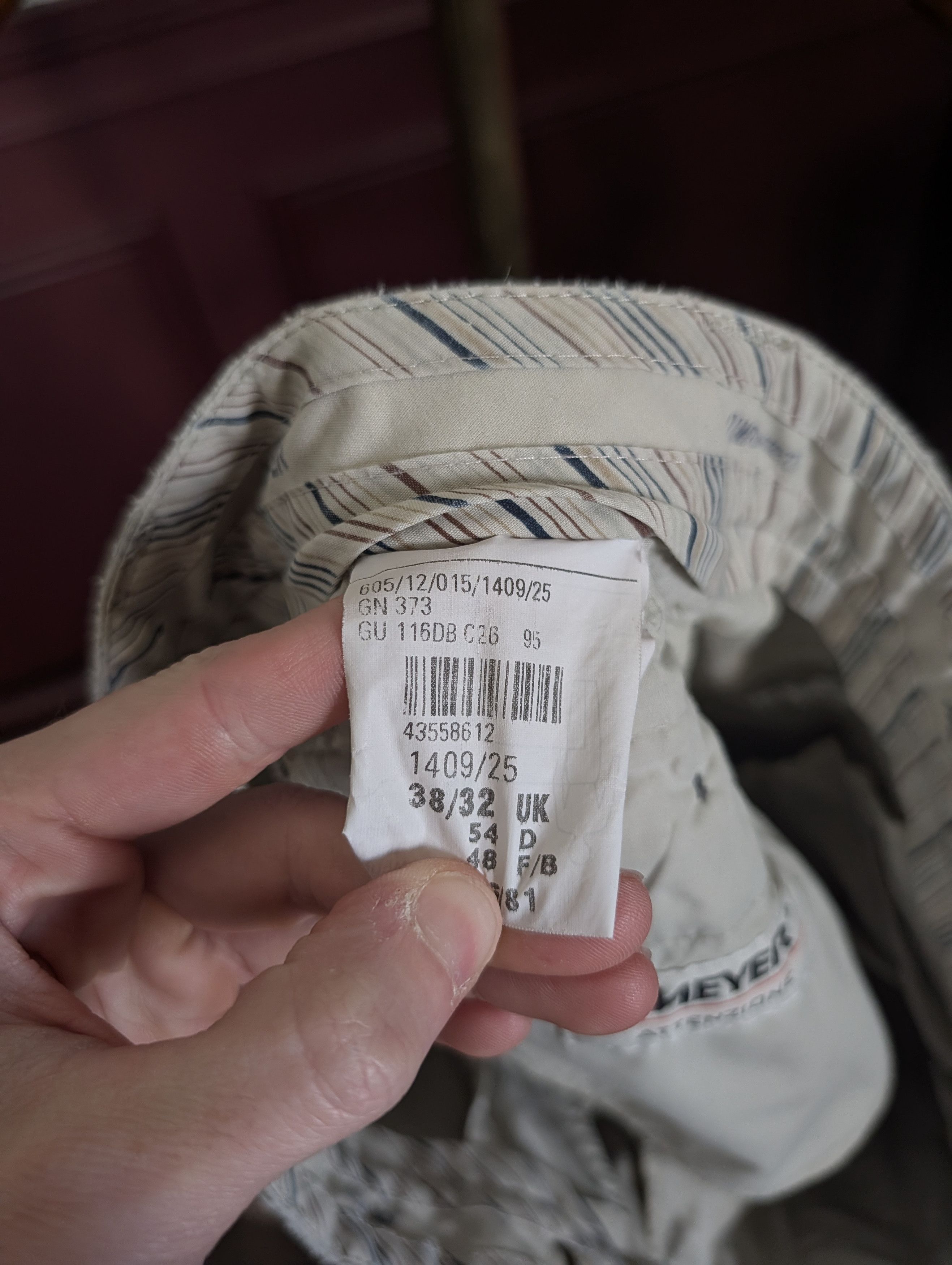 John Mayer MEYER Attenzione German Ripstop Cropped Pants 36 Size US 36 / EU 52 - 15 Thumbnail