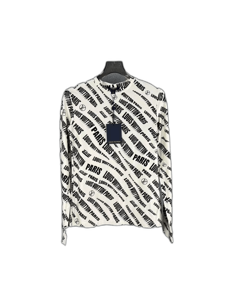 Louis Vuitton LOUIS VUITTON LV Logo Long Sleeve Shirt-2506 Size US M / EU 48-50 / 2 - 1 Thumbnail