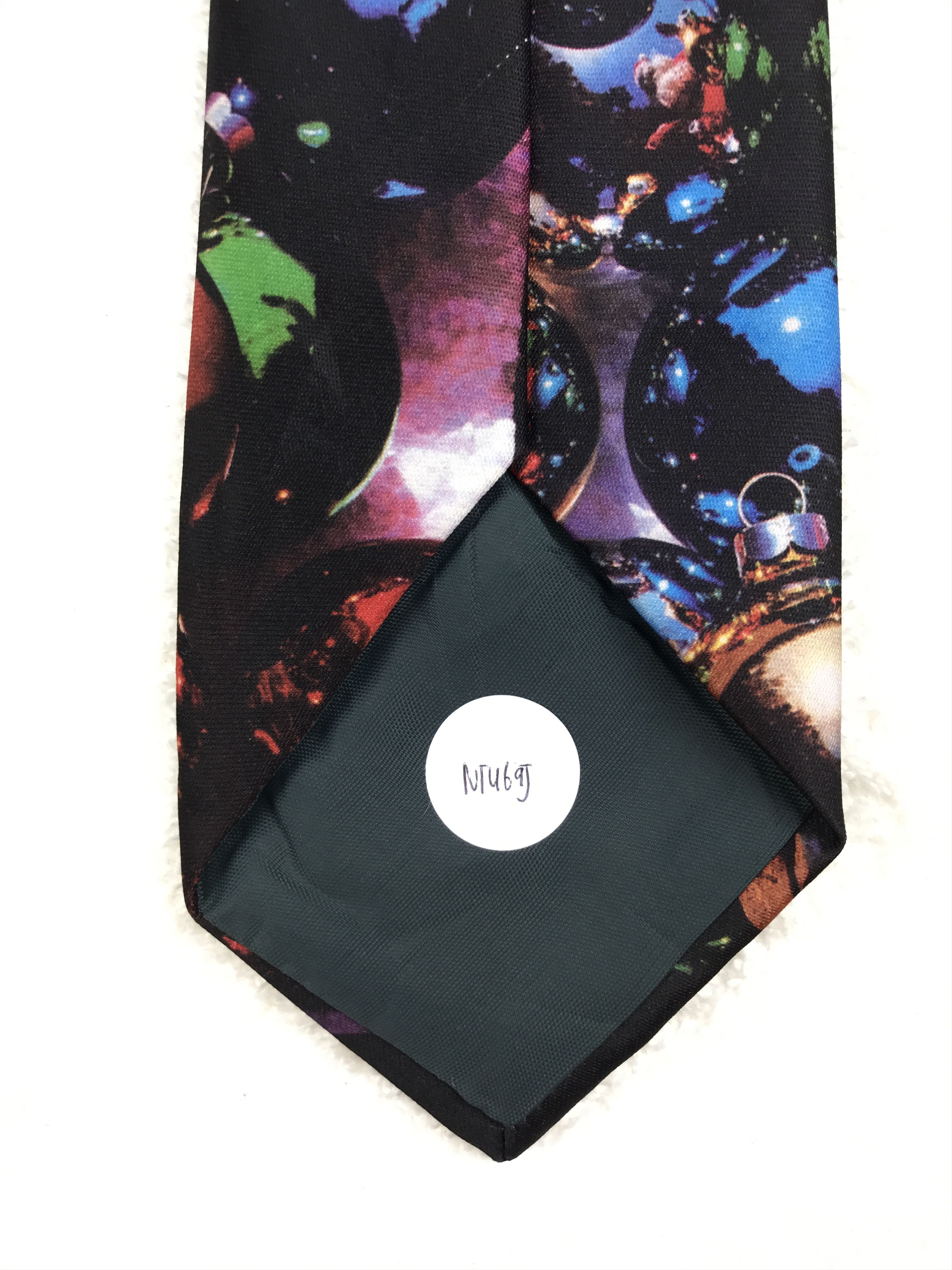 Ralph Marlin × Vintage Vintage Ralph Marlin 100% Polyester Necktie Size ONE SIZE - 7 Thumbnail