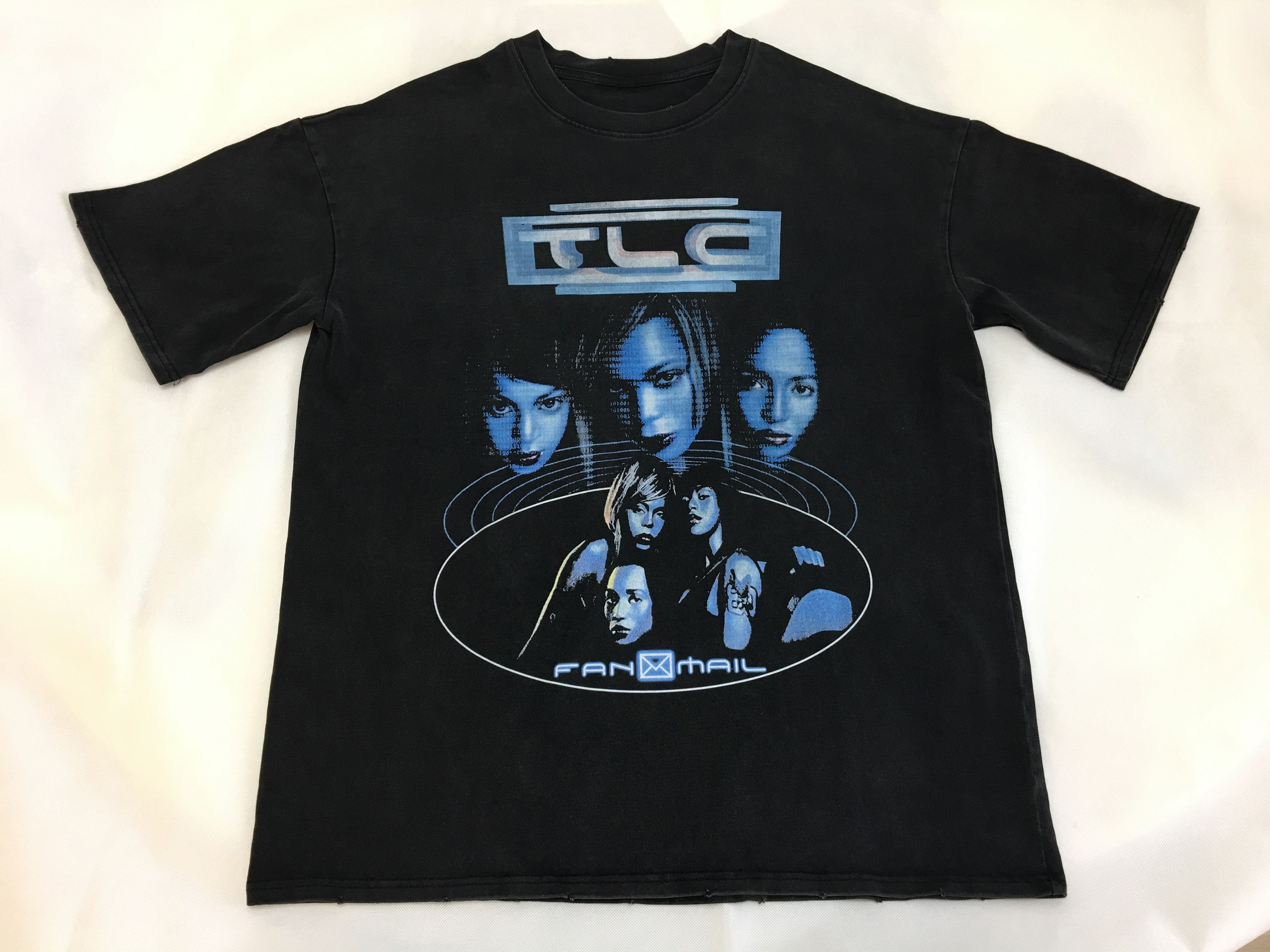 Japanese Brand TLC FanMail Album 90s Graphic Rap T-shirt