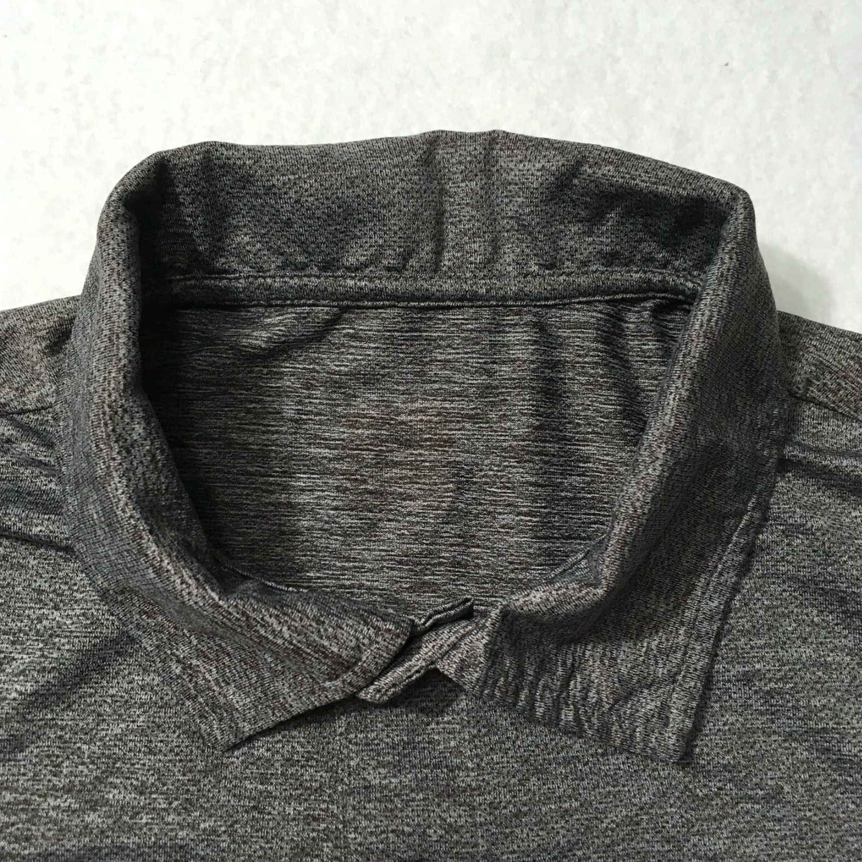 Vintage Polo Shirt Mens M Gray Evolution Golf Performance Stretch Heathered Shirt Mens M Gray Evolution Golf Performance Stretch Heathered Size US M / EU 48-50 / 2 - 2 Thumbnail