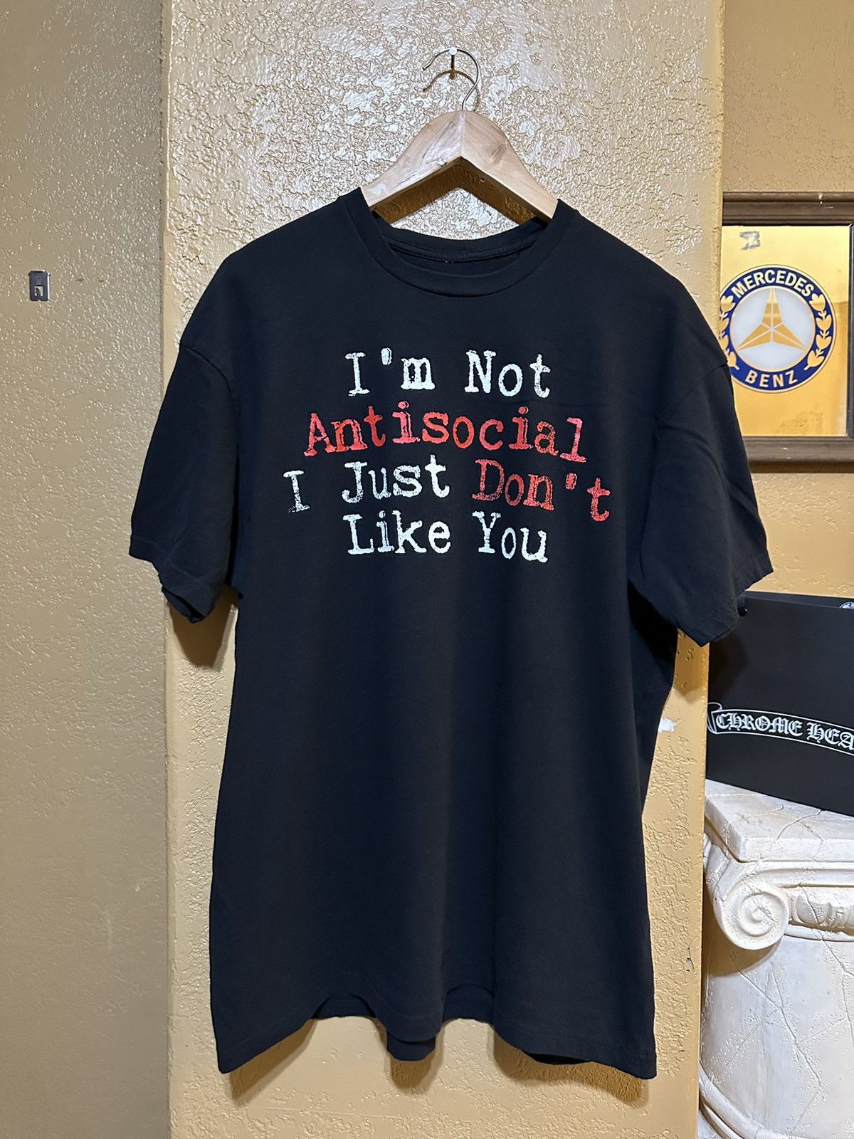 Other I’m Not Antisocial tee xl humor y2k Size US XL / EU 56 / 4 - 1 Thumbnail