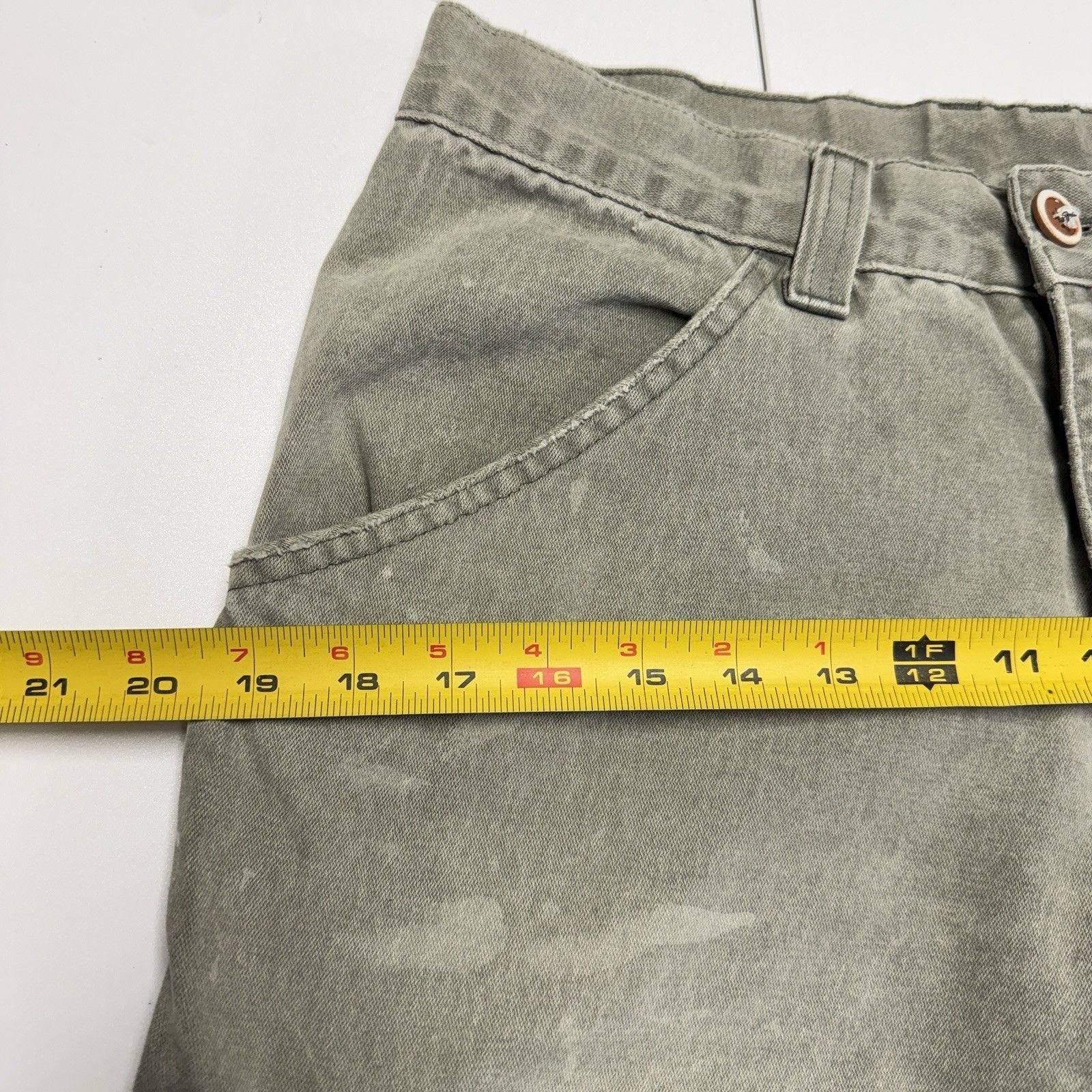 Billabong Vintage 90s Billabong Baggy Cargo Pants Mens 32 (30x30.5) Gr Size US 32 / EU 48 - 20 Thumbnail