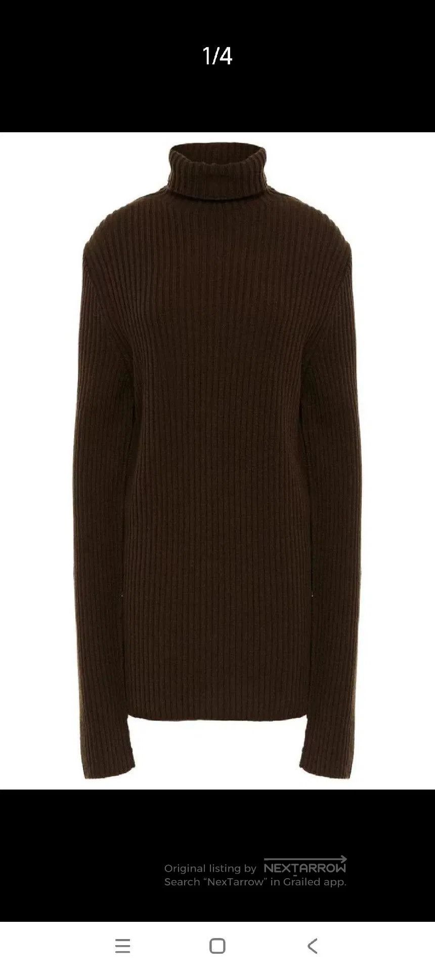 Ann Demeulemeester Ann Demeulemeester Women's M Turtleneck Sweater. Size M / US 6-8 / IT 42-44 - 3 Thumbnail