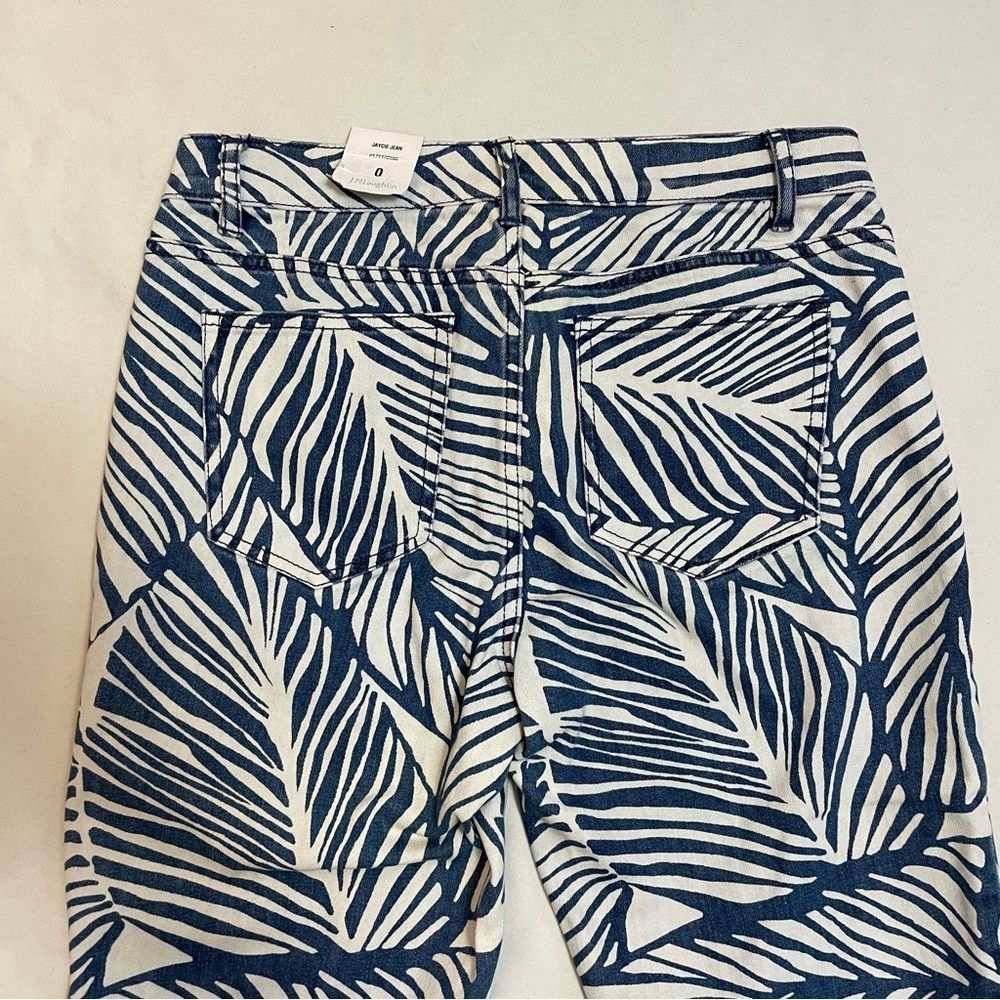 J.McLaughlin NWT New $178 J. McLaughlin Jaycie Willow Lake Straight Fit Size 25" / US 0 / IT 36 - 8 Thumbnail