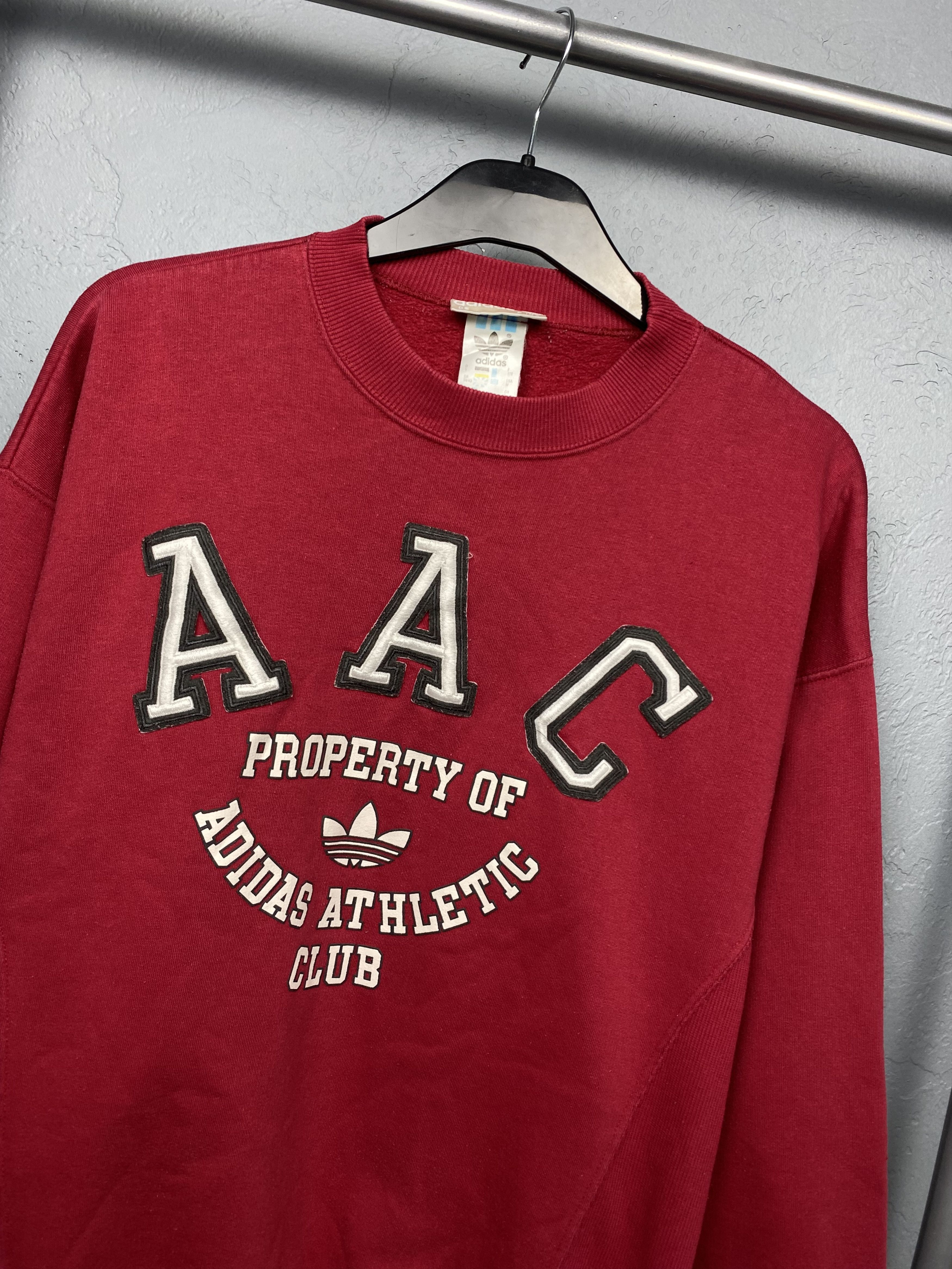 Adidas × Vintage Adidas Athletic 90s Vintage Mens Sweatshirt Size US M / EU 48-50 / 2 - 2 Thumbnail