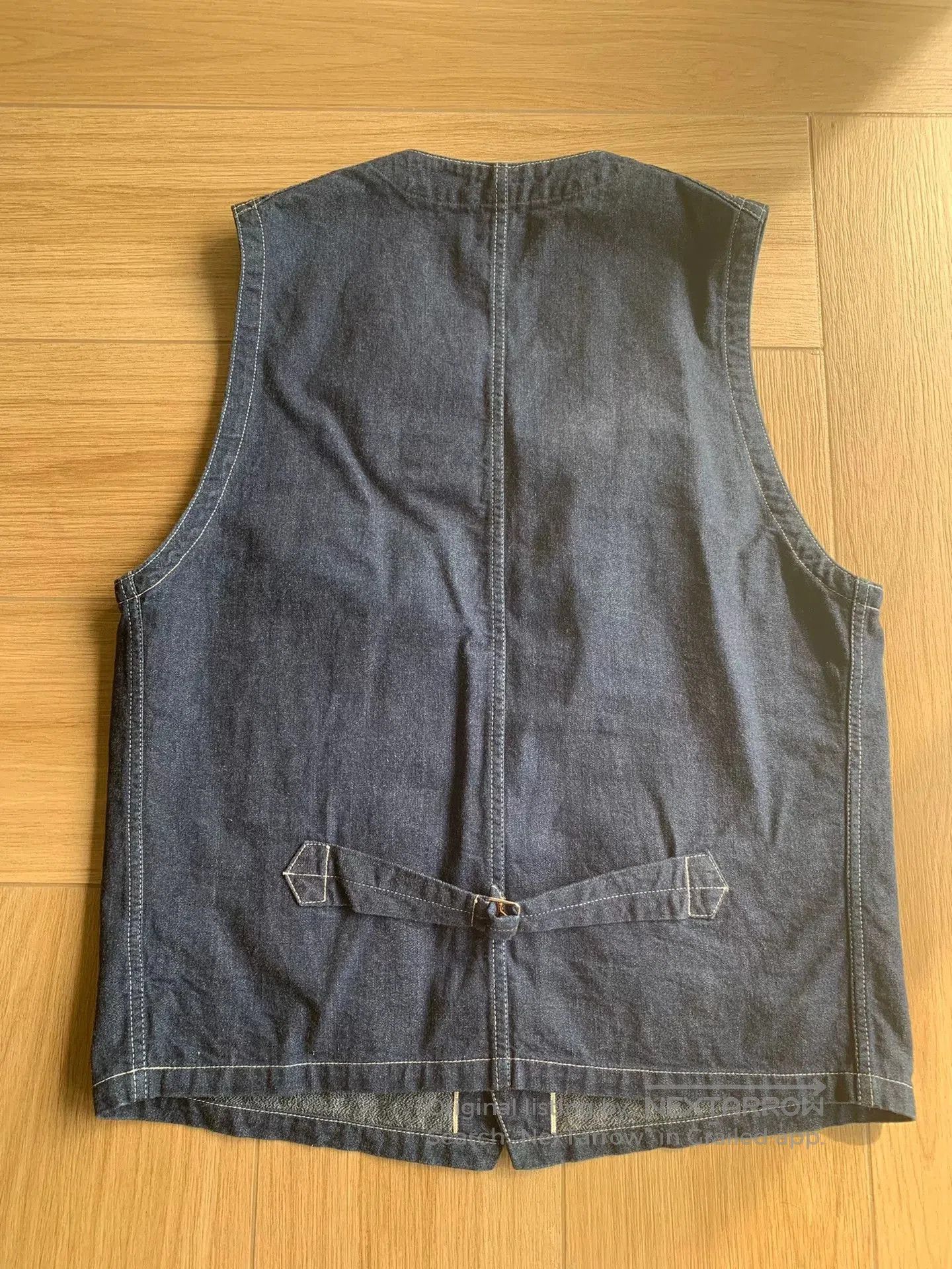 TCB Jeans tcb jeans denim work vest in excellent condition. Size US L / EU 52-54 / 3 - 2 Thumbnail