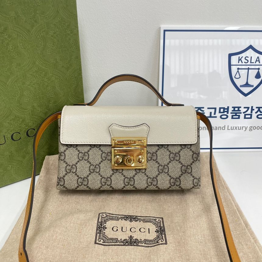 Gucci Supreme Padlock Shoulder Bag Size ONE SIZE - 1 Thumbnail