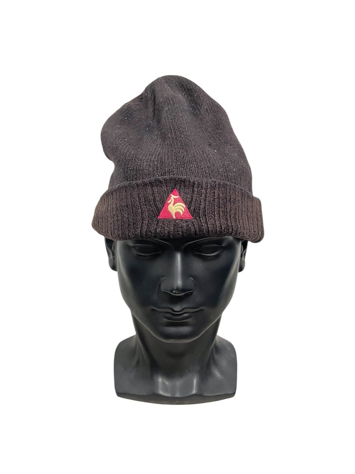 Le Coq Sportif Vintage Le Coq Sportif Big Logo Beanie Hat Size ONE SIZE - 1 Thumbnail
