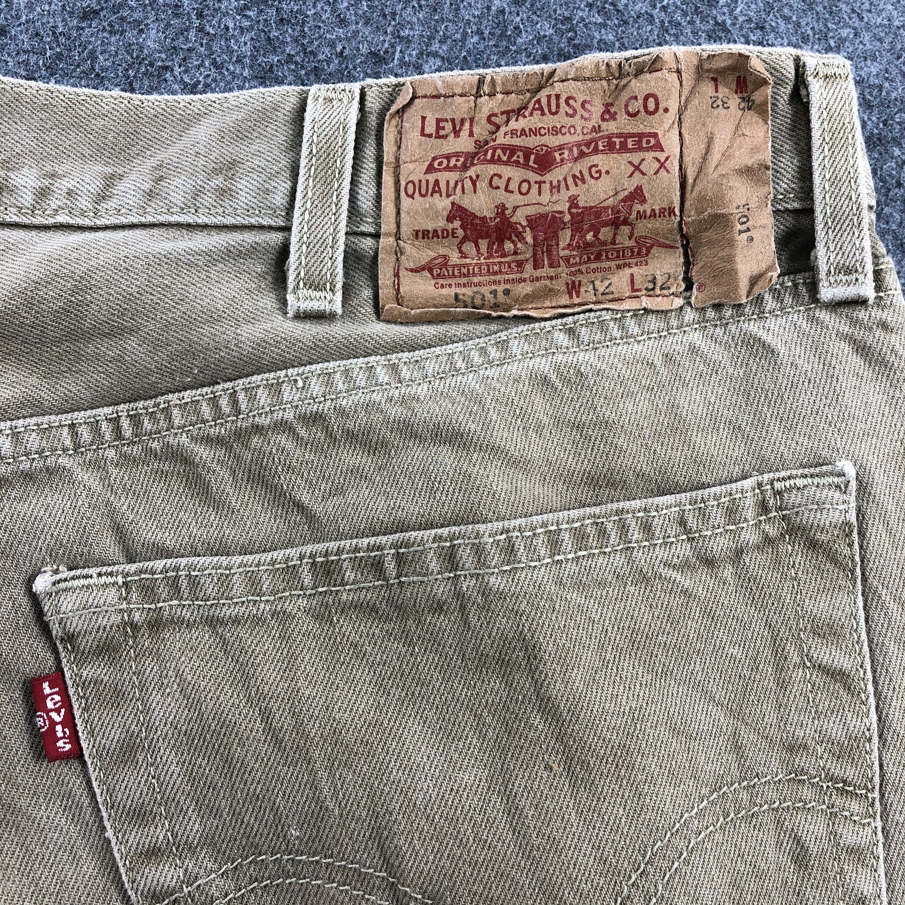 Levi's Earth Tone Vintage Levis 501 Jeans-J980 Size US 40 / EU 56 - 5 Thumbnail