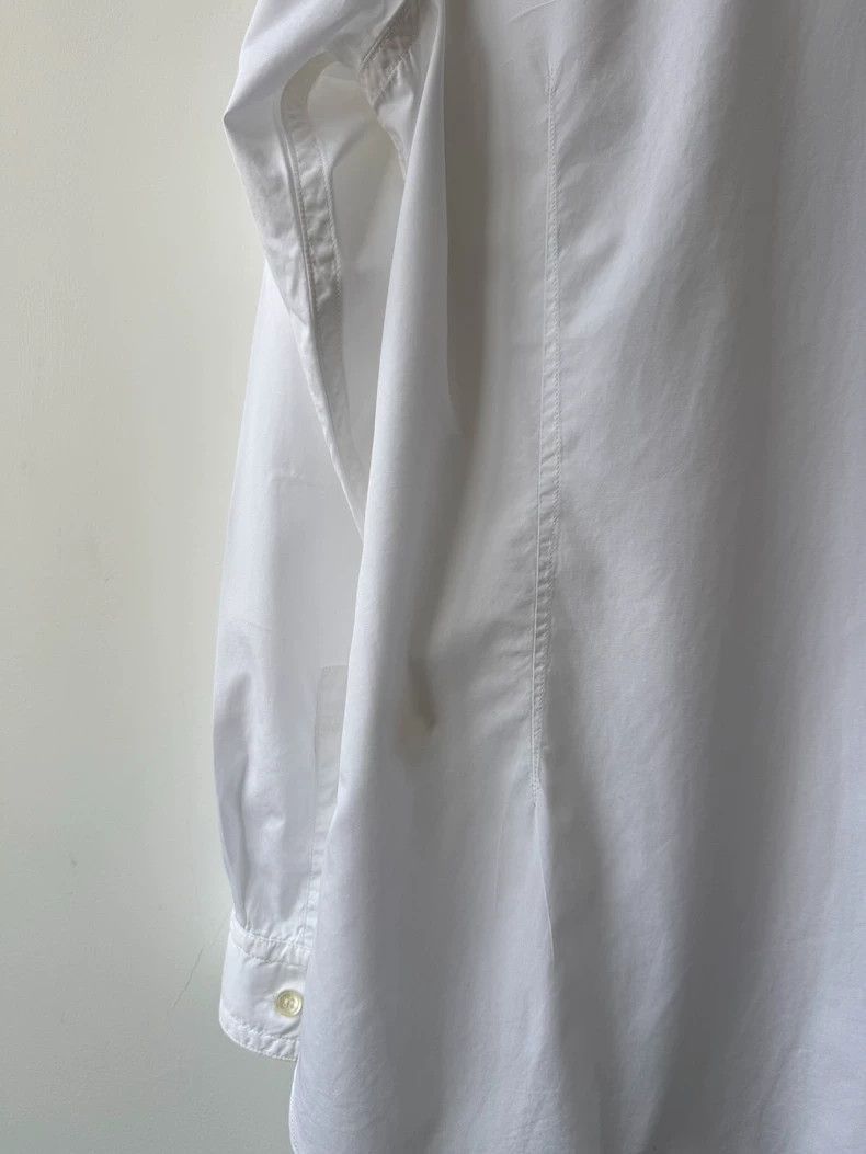 Yohji Yamamoto Yohji Yamamoto Yohji Yamamoto White Long Sleeve Shirt Size US L / EU 52-54 / 3 - 6 Thumbnail