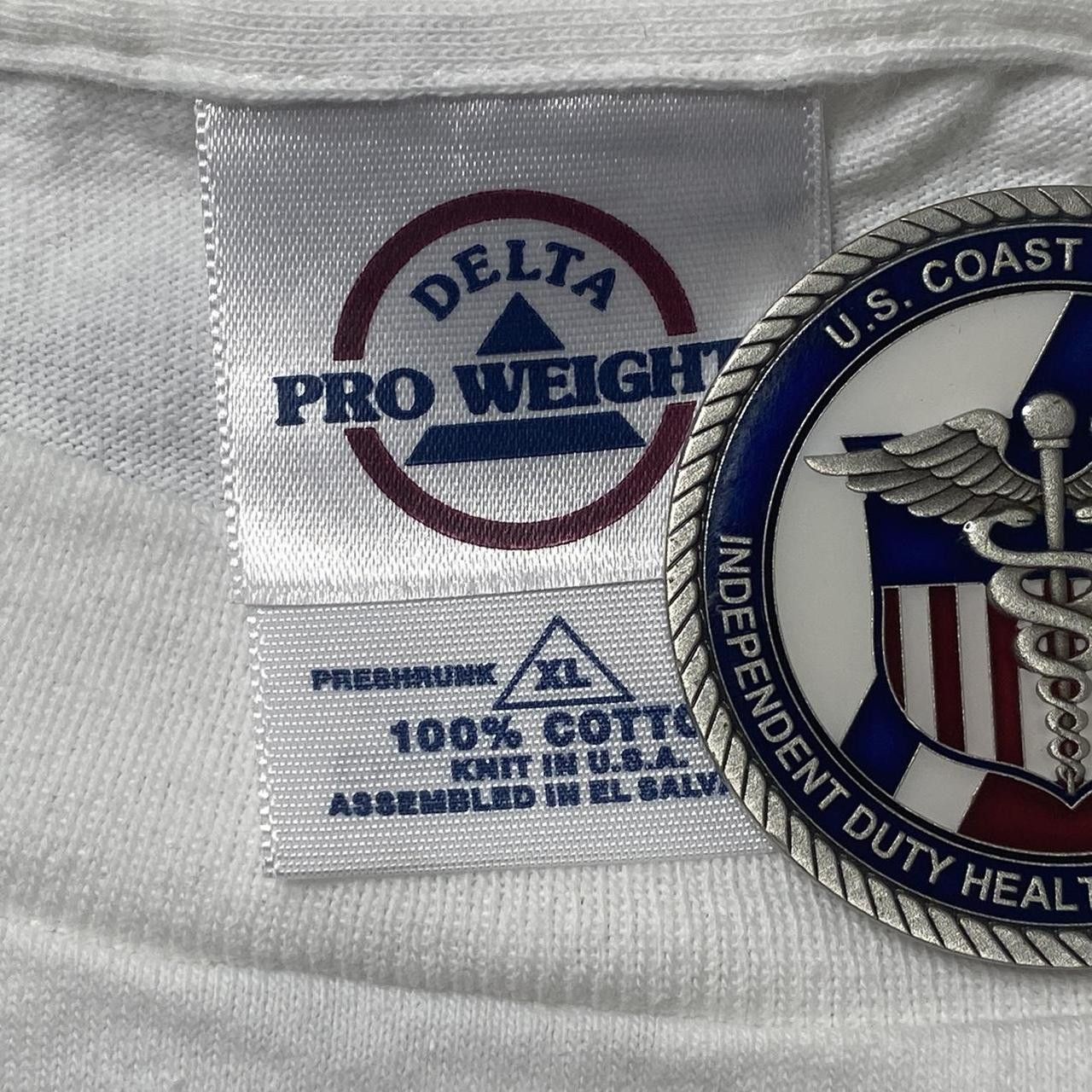Delta Vintage "It's Not Just a Game" White Soccer Tee Size XL Size US XL / EU 56 / 4 - 3 Thumbnail