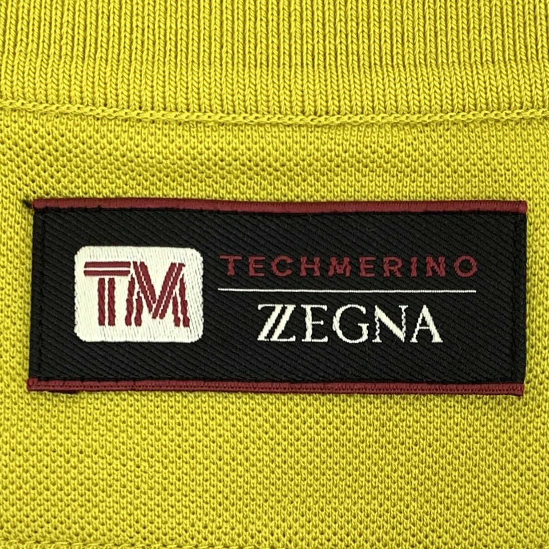 Z Zegna Zegna Techmerino Yellow Label Wool Polo Shirt K26WX Size US S / EU 44-46 / 1 - 6 Thumbnail
