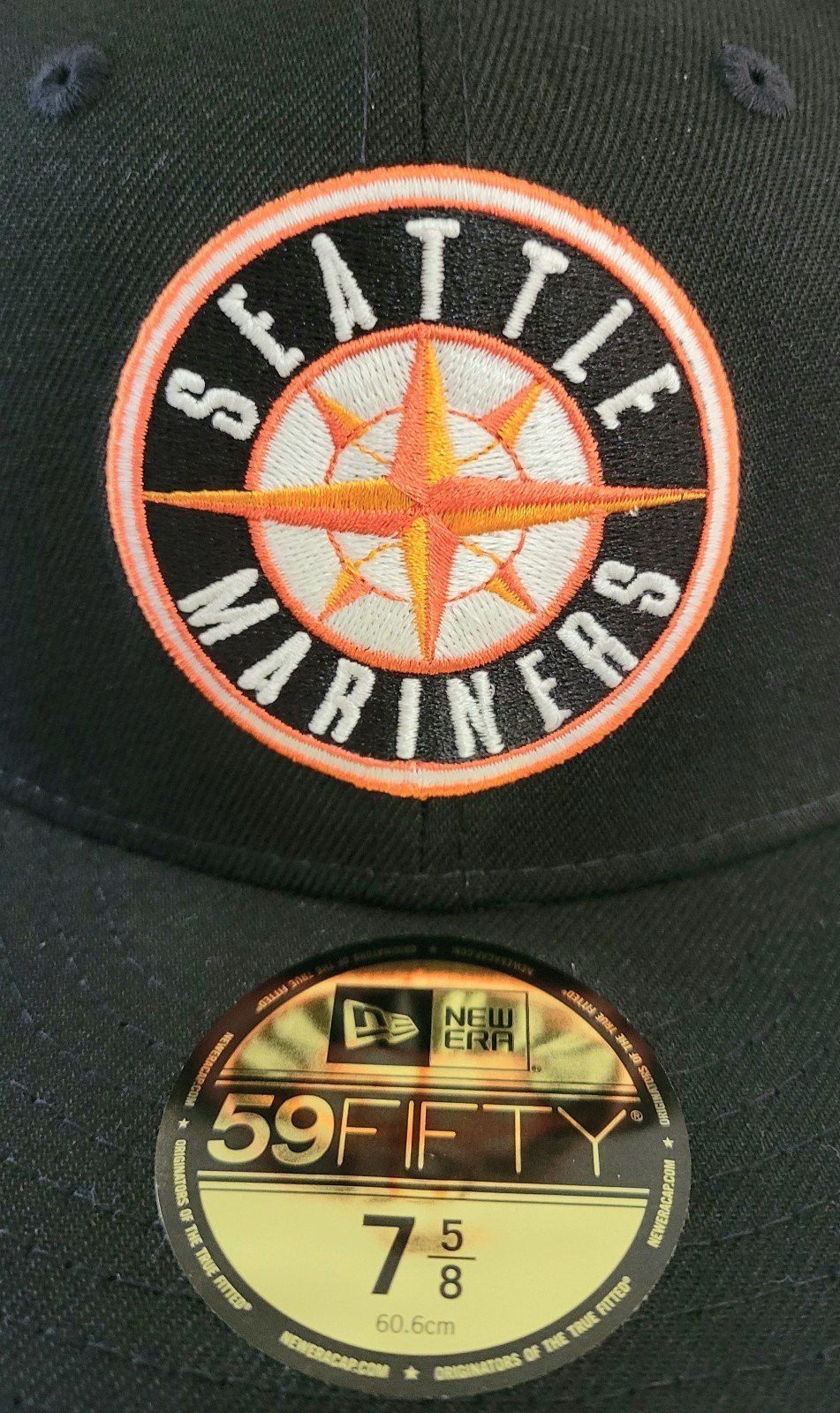 New Era *Firm* 7 5/8 Hat Club Seattle Mariners Fitted Hat GITD Size ONE SIZE - 2 Thumbnail
