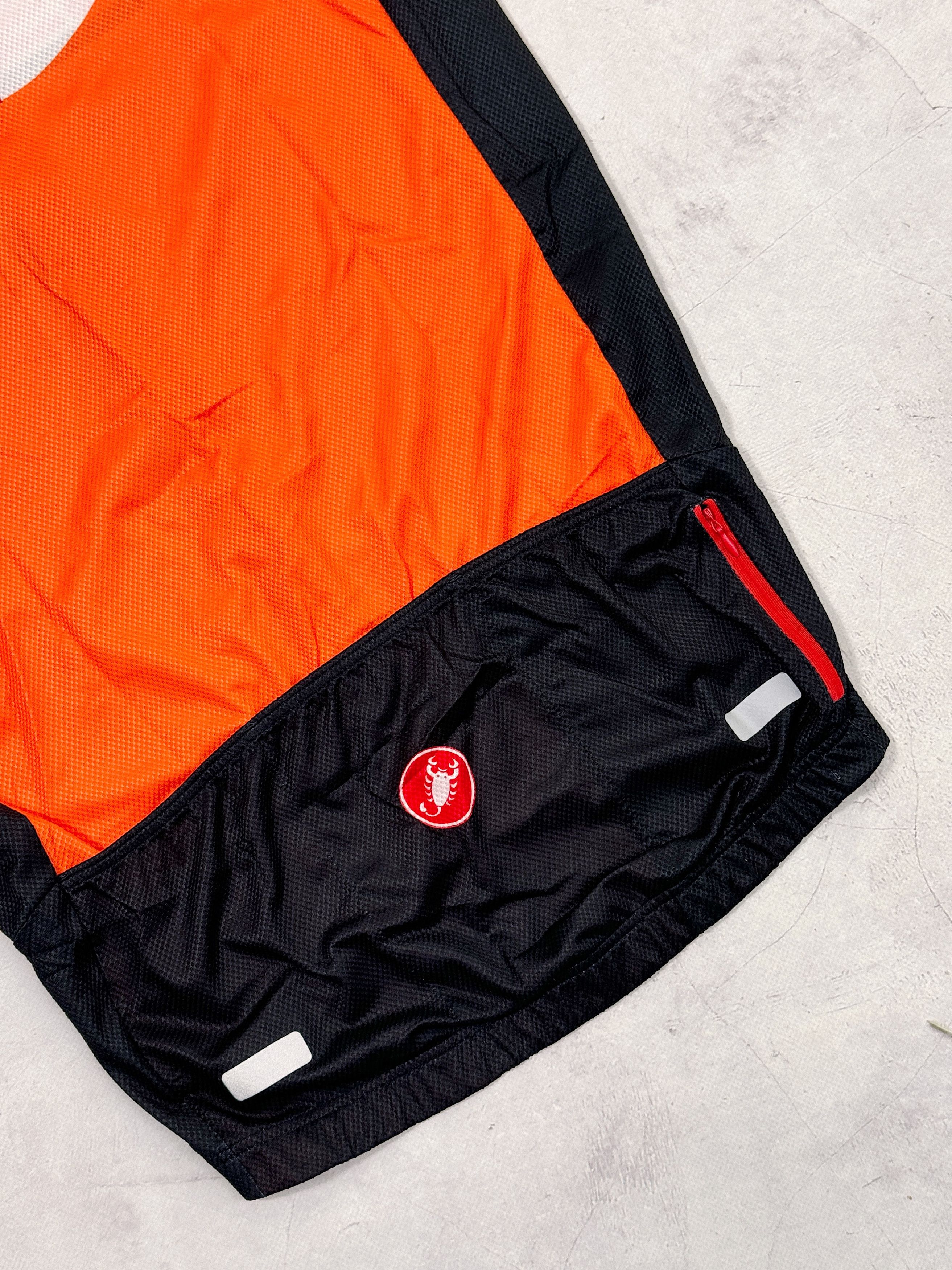 Sports Specialties Castelli Cycling Jersey Orange Italy Made Size US M / EU 48-50 / 2 - 9 Thumbnail