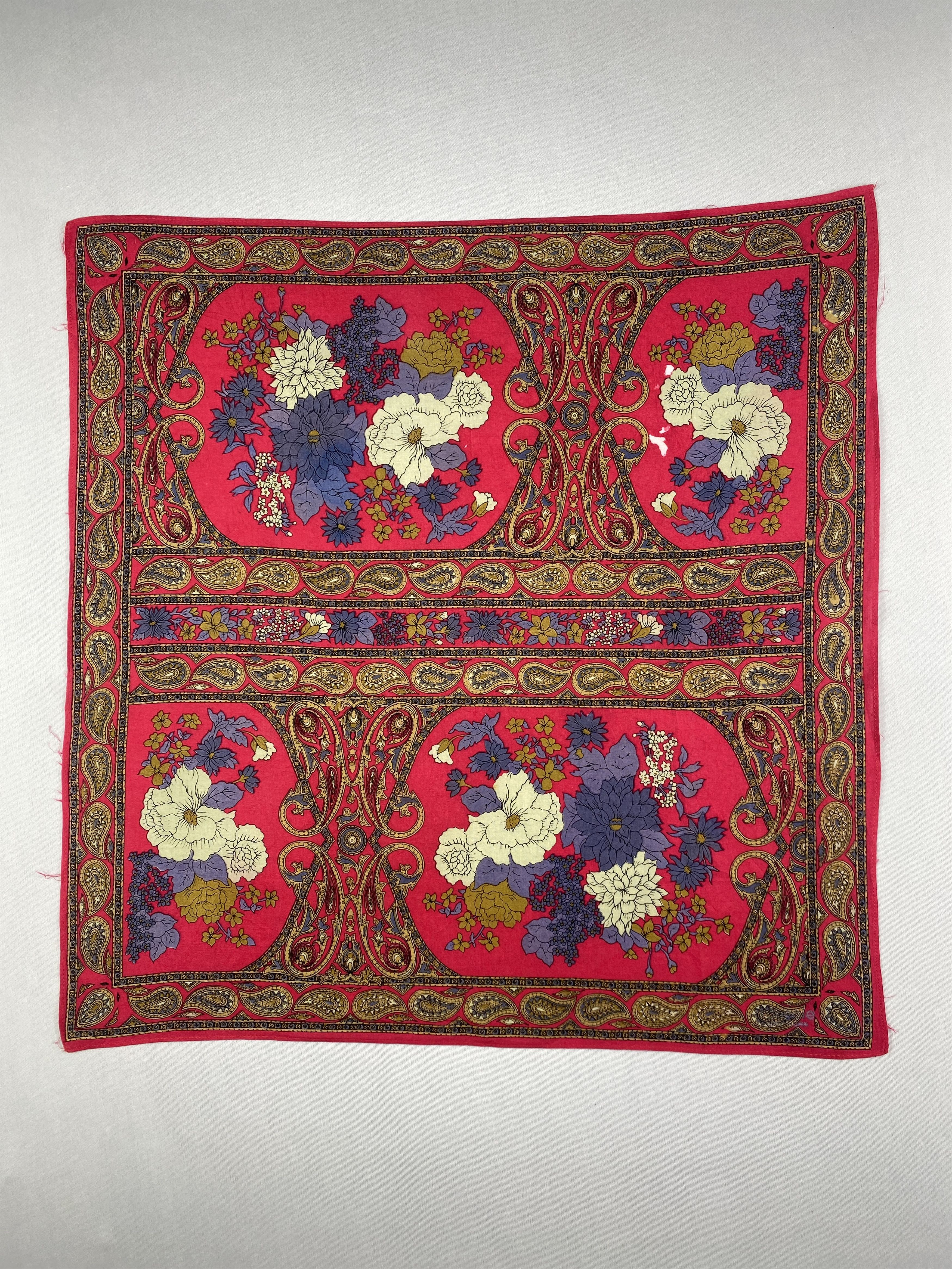 Celine Vintage Celine Handkerchief Pocket Square Bandana HM0015 Size ONE SIZE - 1 Thumbnail