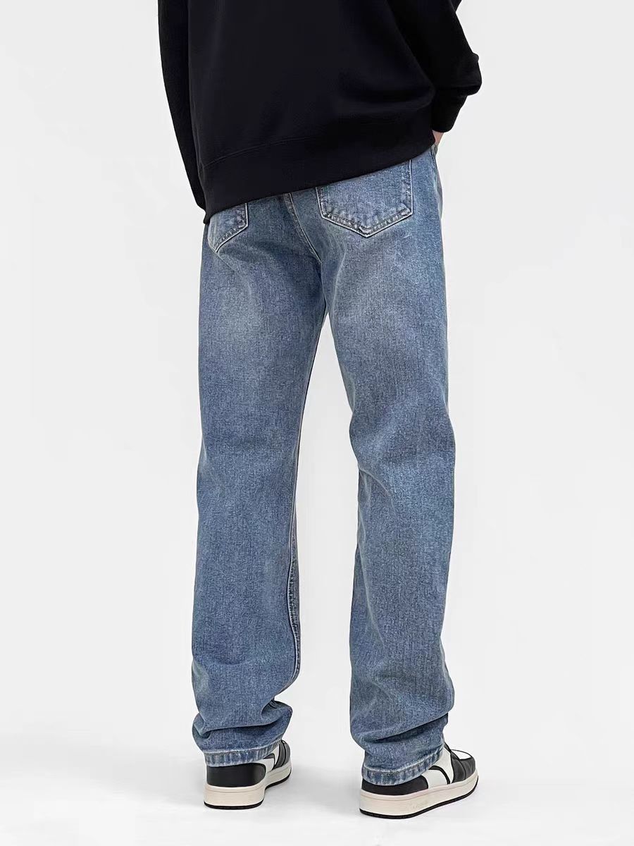 Japanese Brand × Jean High street washed baggy straight leg jeans Size US 30 / EU 46 - 3 Thumbnail