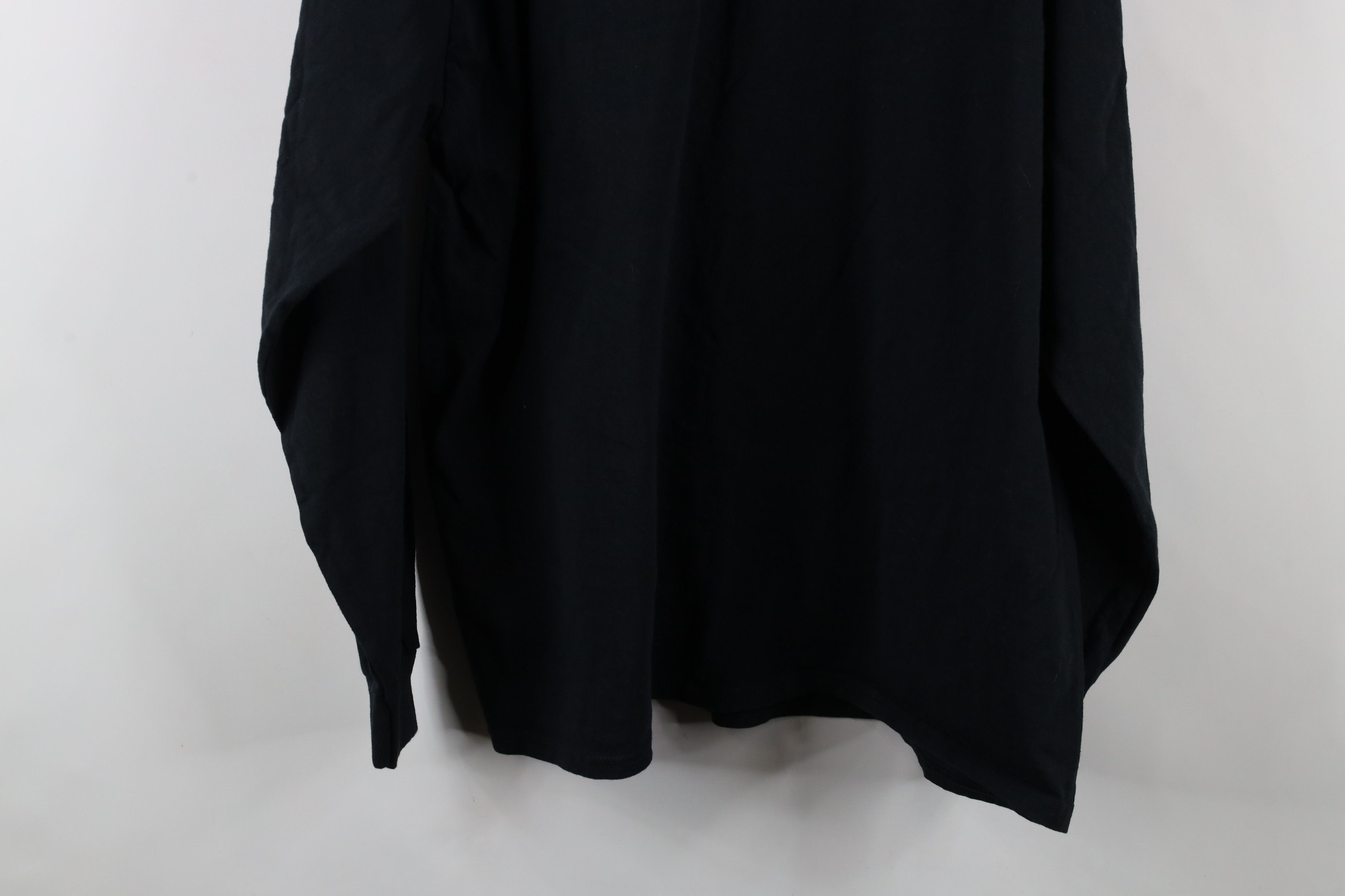 Vintage Vintage 90s Streetwear Long Sleeve T-Shirt Black Cotton Size US XXL / EU 58 / 5 - 8 Thumbnail
